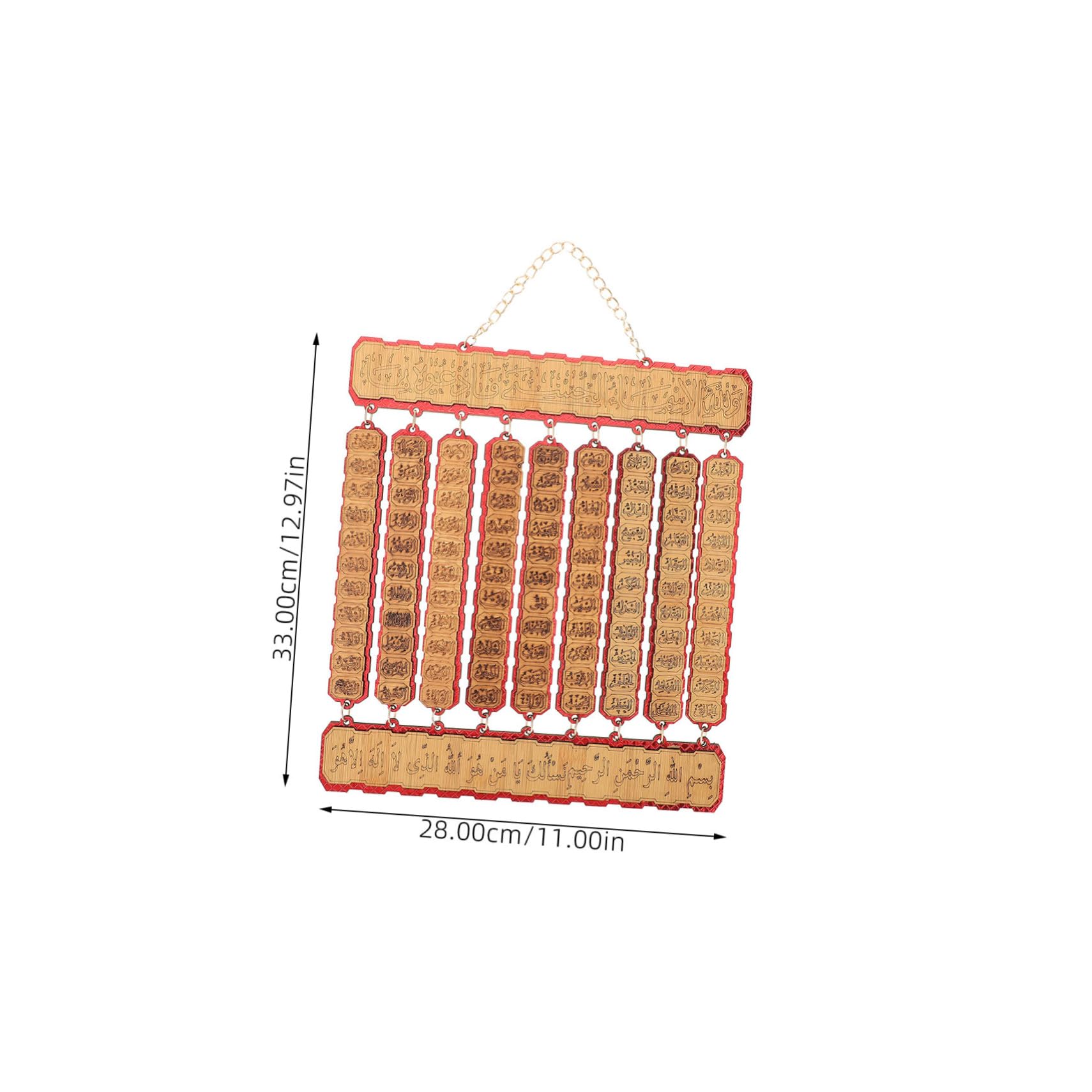 DOITOOL decorazione parete legno metallo stile arabo