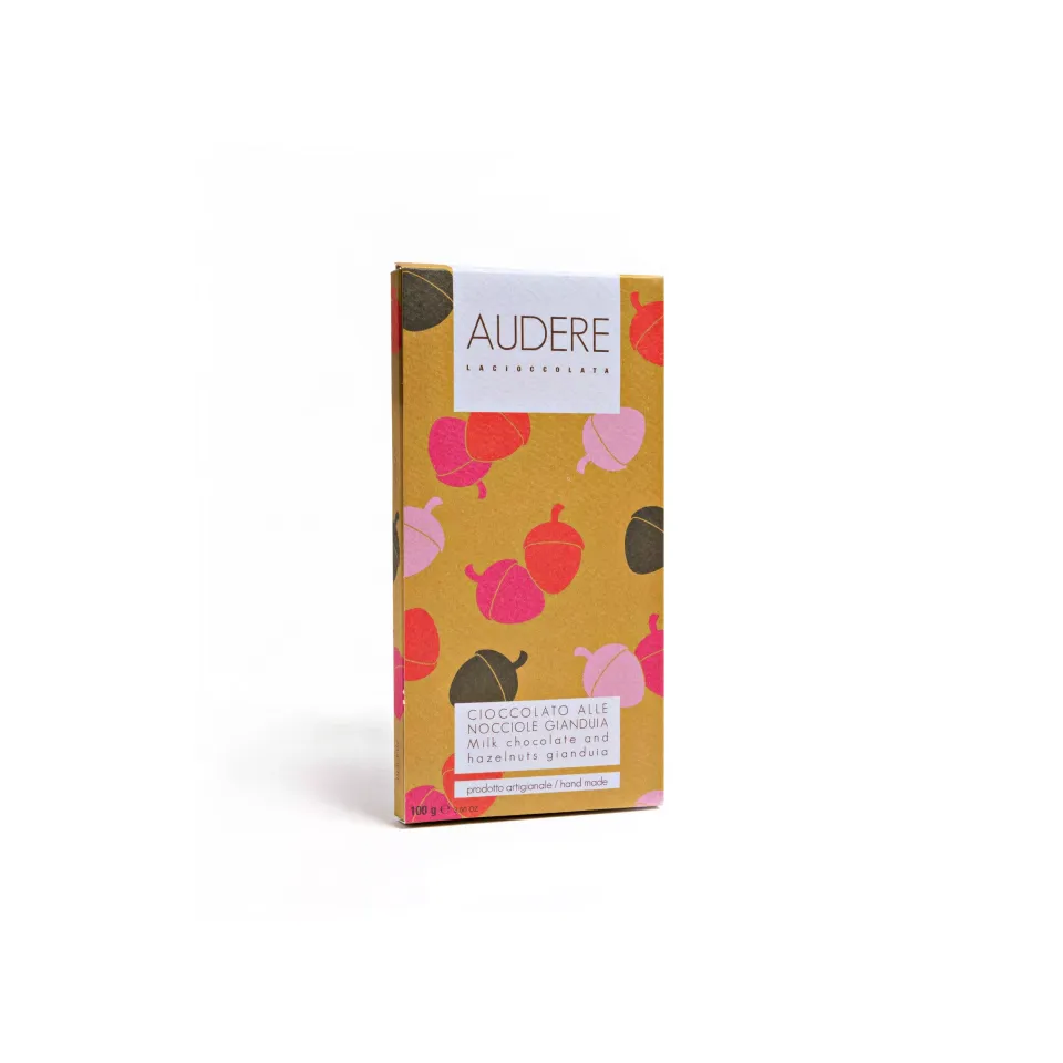 Audere Tavoletta Latte e Nocciole Gianduia 100 g
