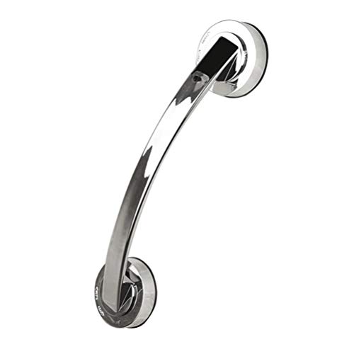 DOITOOL Maniglione Bagno a Ventosa Argento Sicurezza