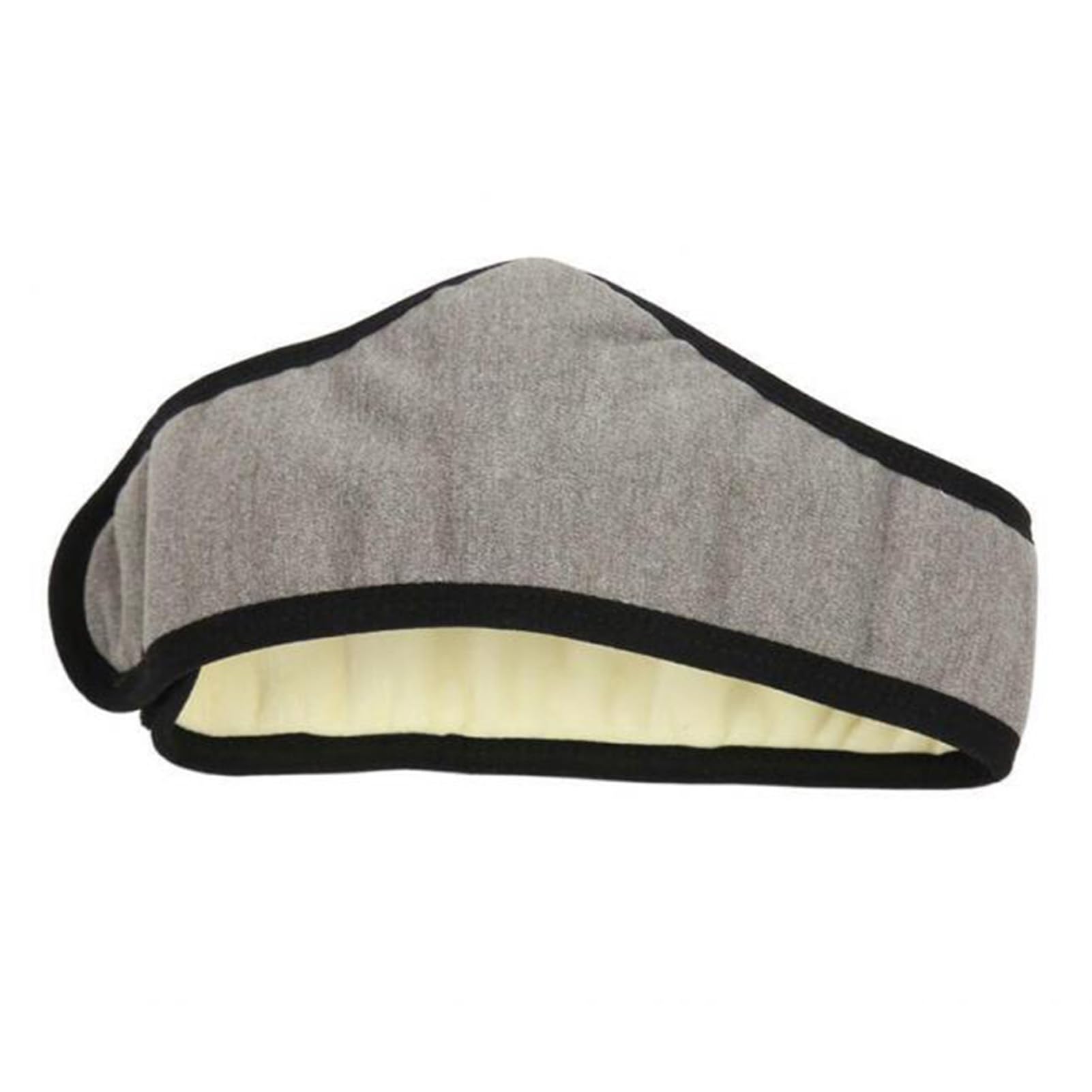 Saluaqui copriorecchie sonno cotone grigio chiaro