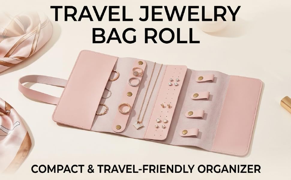 Saluaqui 170 portagioie viaggio arrotolabile rosa pelle PU