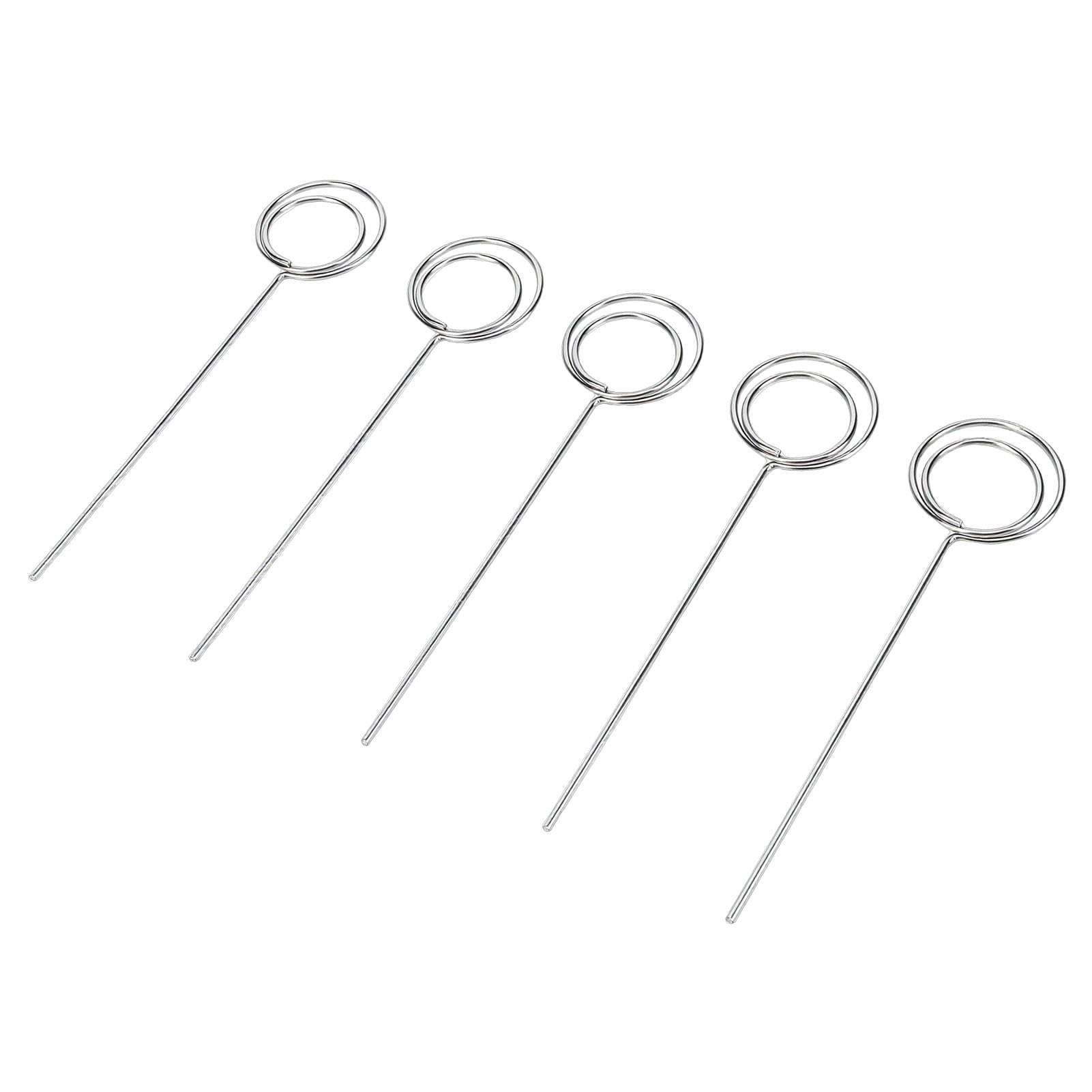 Saluaqui Portacarte Acciaio Argento 11cm 30 Pezzi