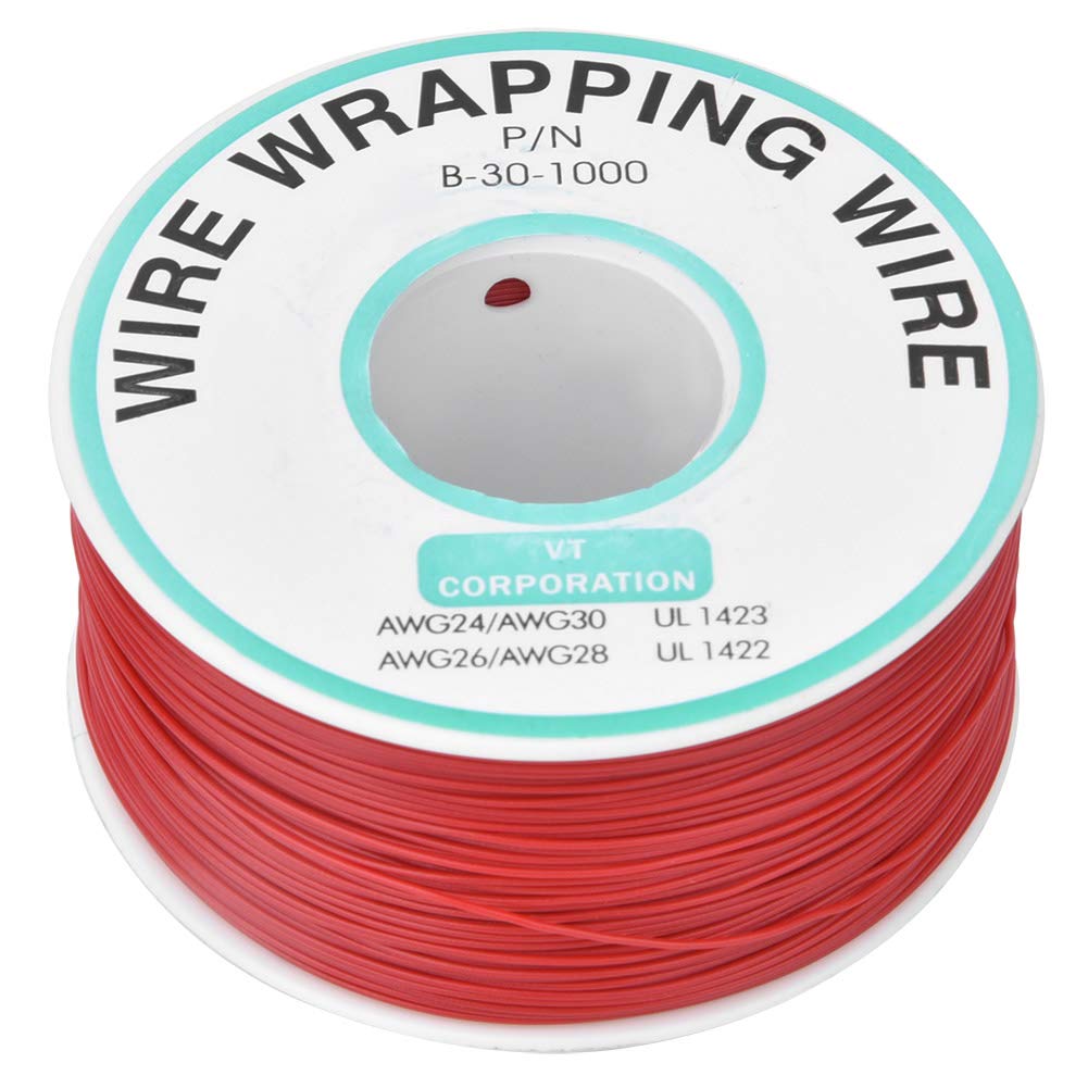 Saluaqui Filo Rosso per PCB 30 AWG 300 m Rame Stagnato