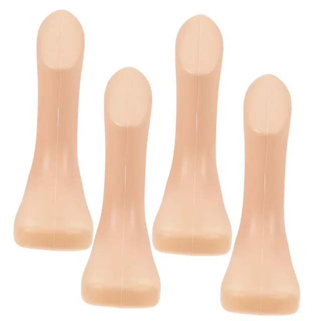DOITOOL Piedi Manichino Espositore Calzini Plastica 4 Pezzi 11 cm