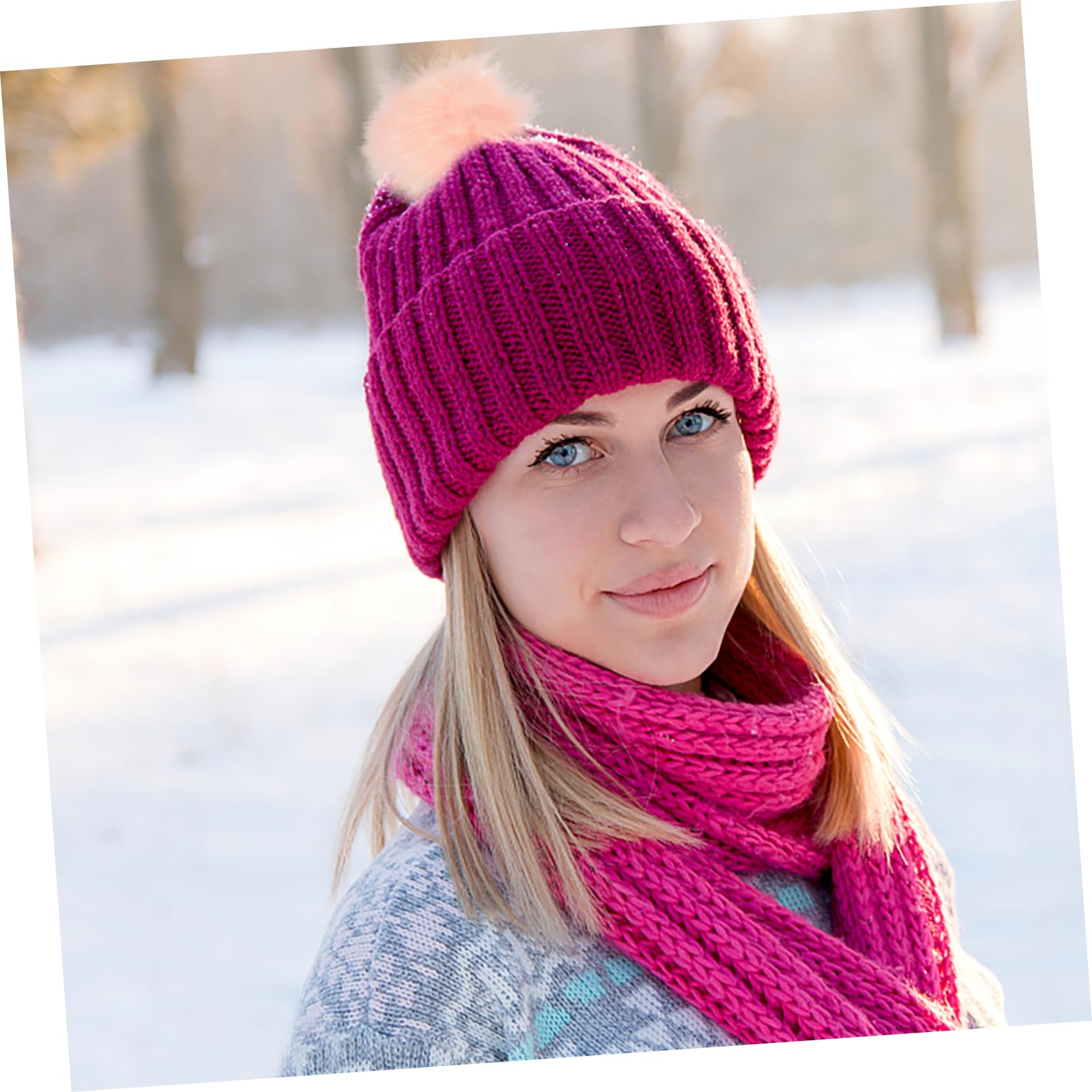 DOITOOL Pon Pon Pelo Sintetico 16 Pezzi per Cappelli