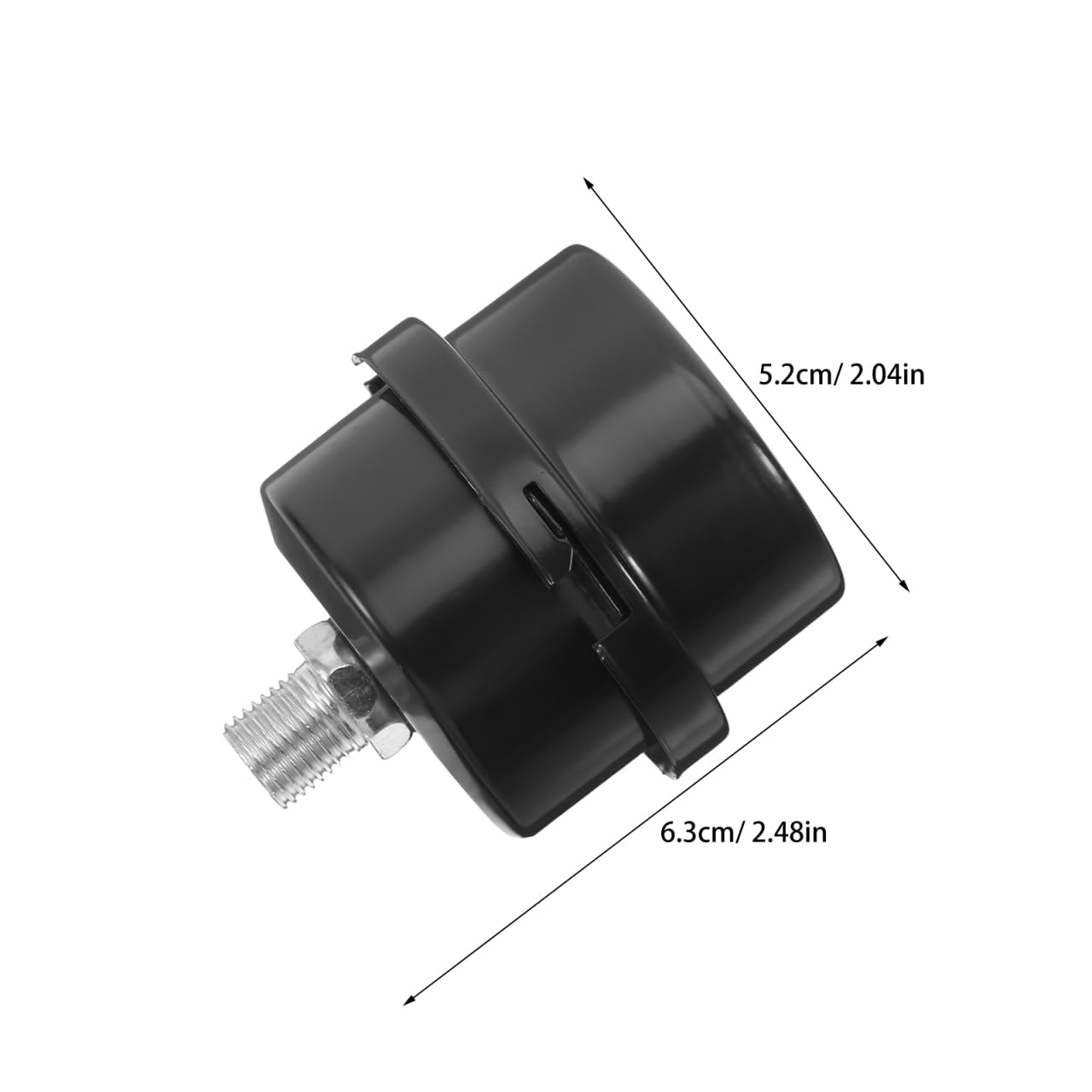 DOITOOL Filtro Silenziatore Compressore 1/4 Pollice Metallo