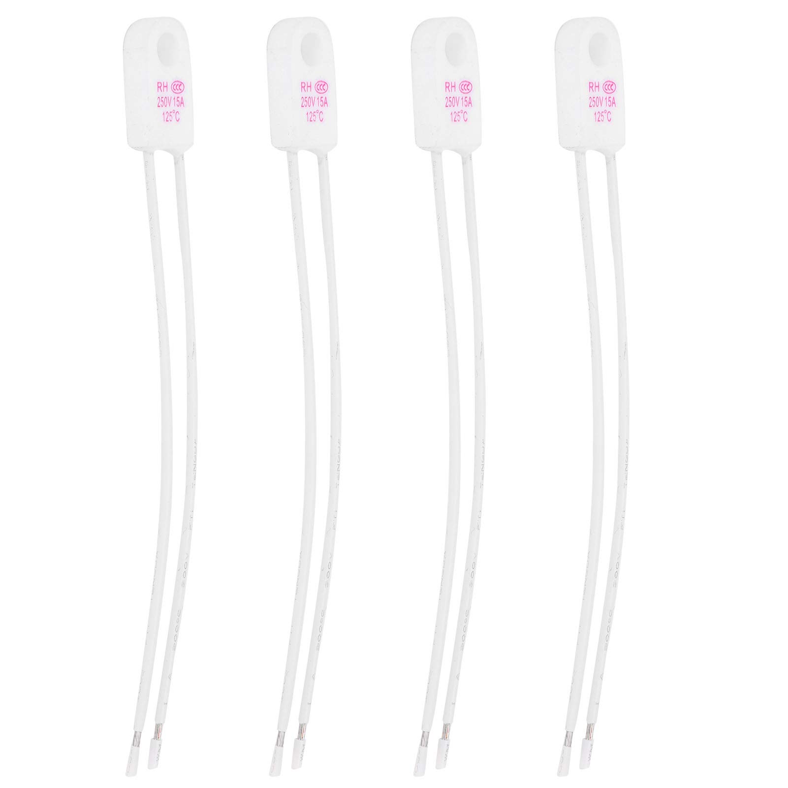 Saluaqui fusibili termici ceramici 4 pezzi 250V 15A