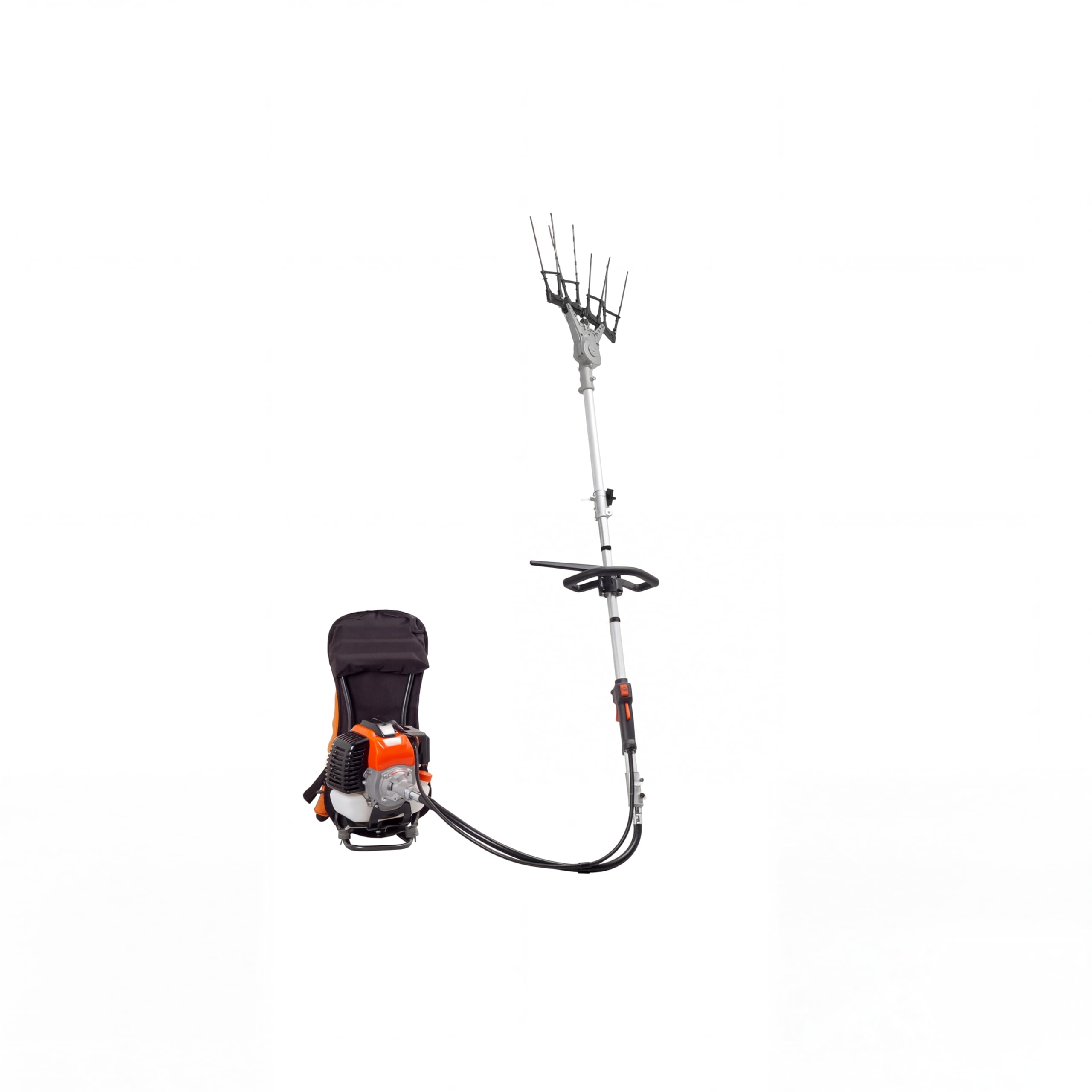 GrecoShop Abbacchiatore Olive a Miscela 51,7cc Zaino 2 Tempi