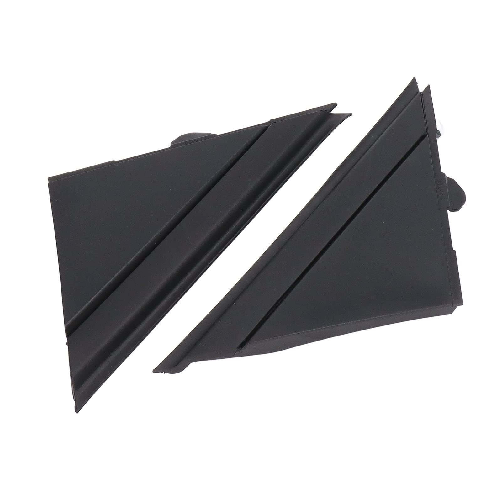Saluaqui 1SH17KX7AA copri specchietti Fiat 500 nero coppia