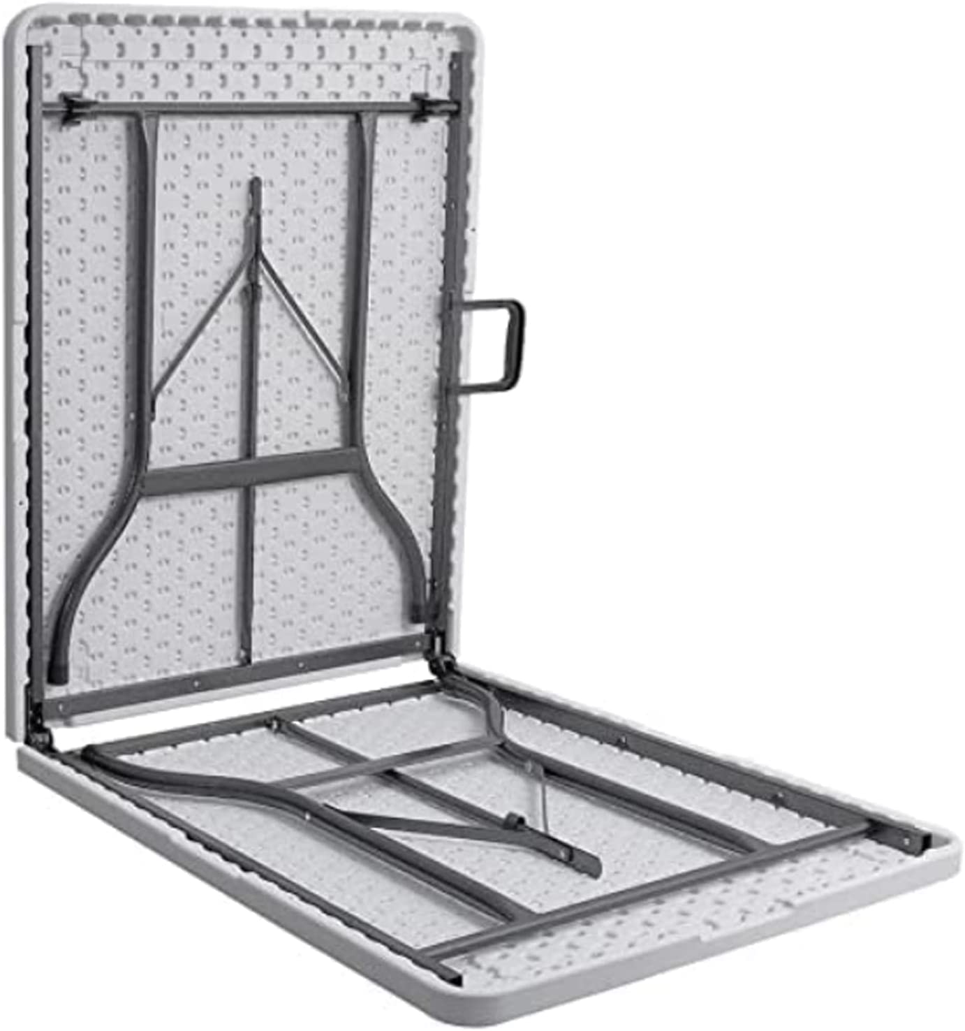 GrecoShop 5477 tavolo pieghevole a valigetta HDPE 180 cm