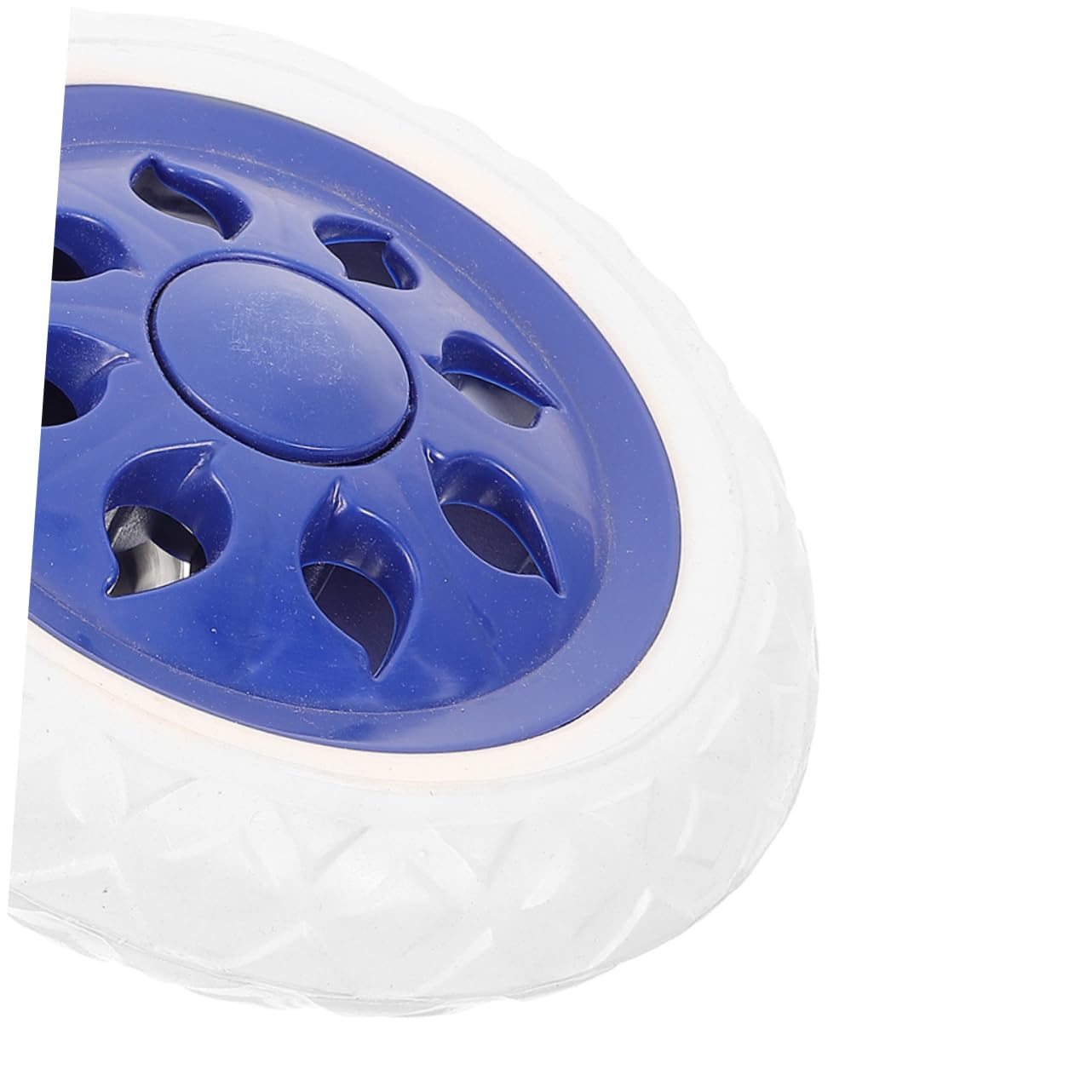 DOITOOL Ruote Ricambio Carrello Spesa Gomma Blu 4 Pezzi