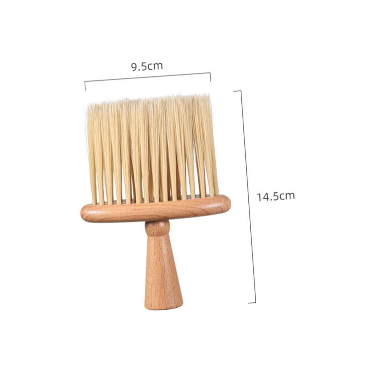 DOITOOL Spazzola pulizia tastiera nylon manico legno