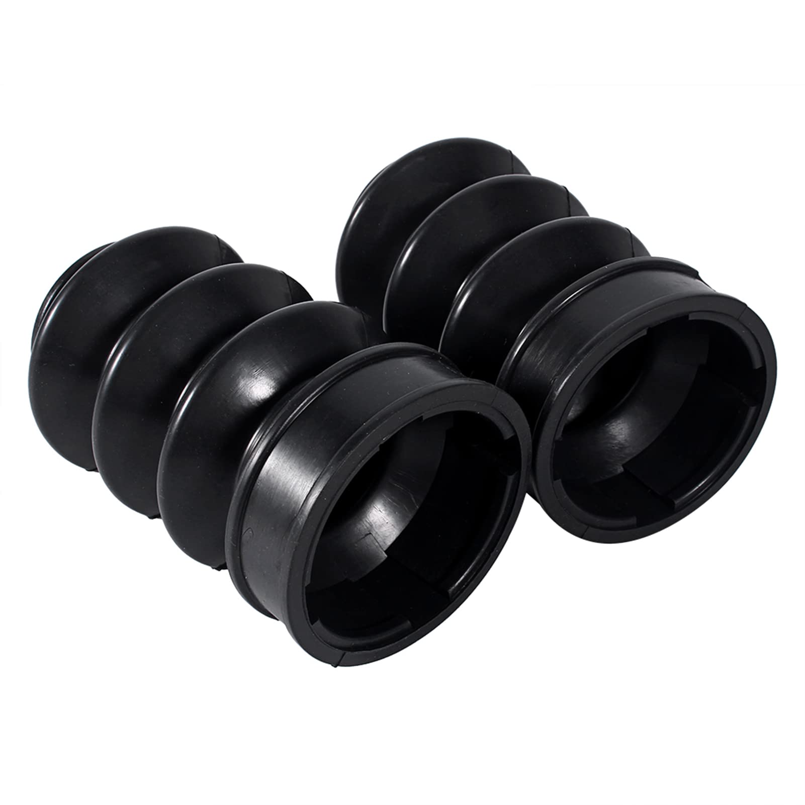 Saluaqui Soffietti Forcella 39mm Gomma Neri 2 pz XL883