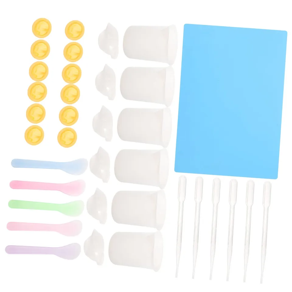 DOITOOL Set Resina Gioielli Tazze 100 ml Silicone 36 Pezzi