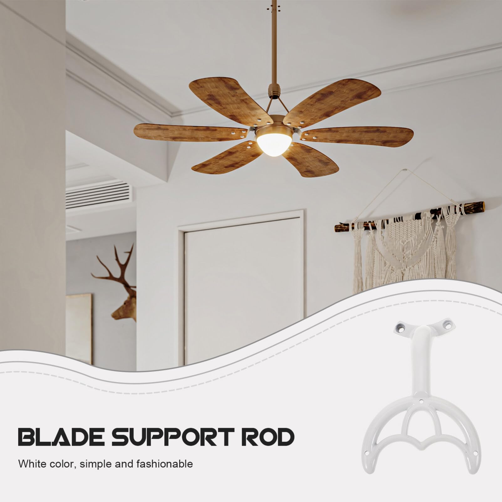 DOITOOL bracci ricambio ventilatore soffitto 5 pezzi