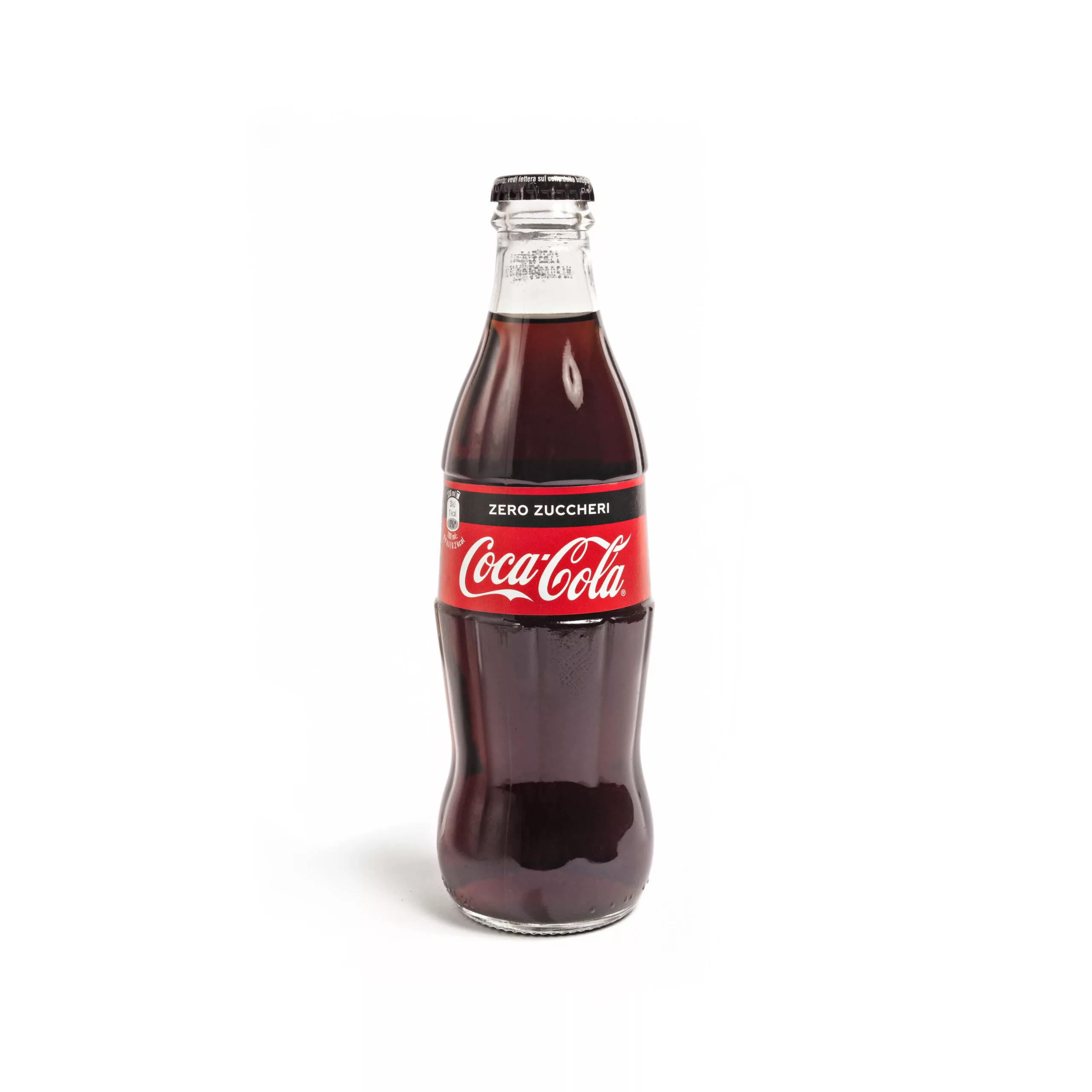 Coca-Cola Zero Bibita Bottiglia Vetro 330 ml Senza Calorie