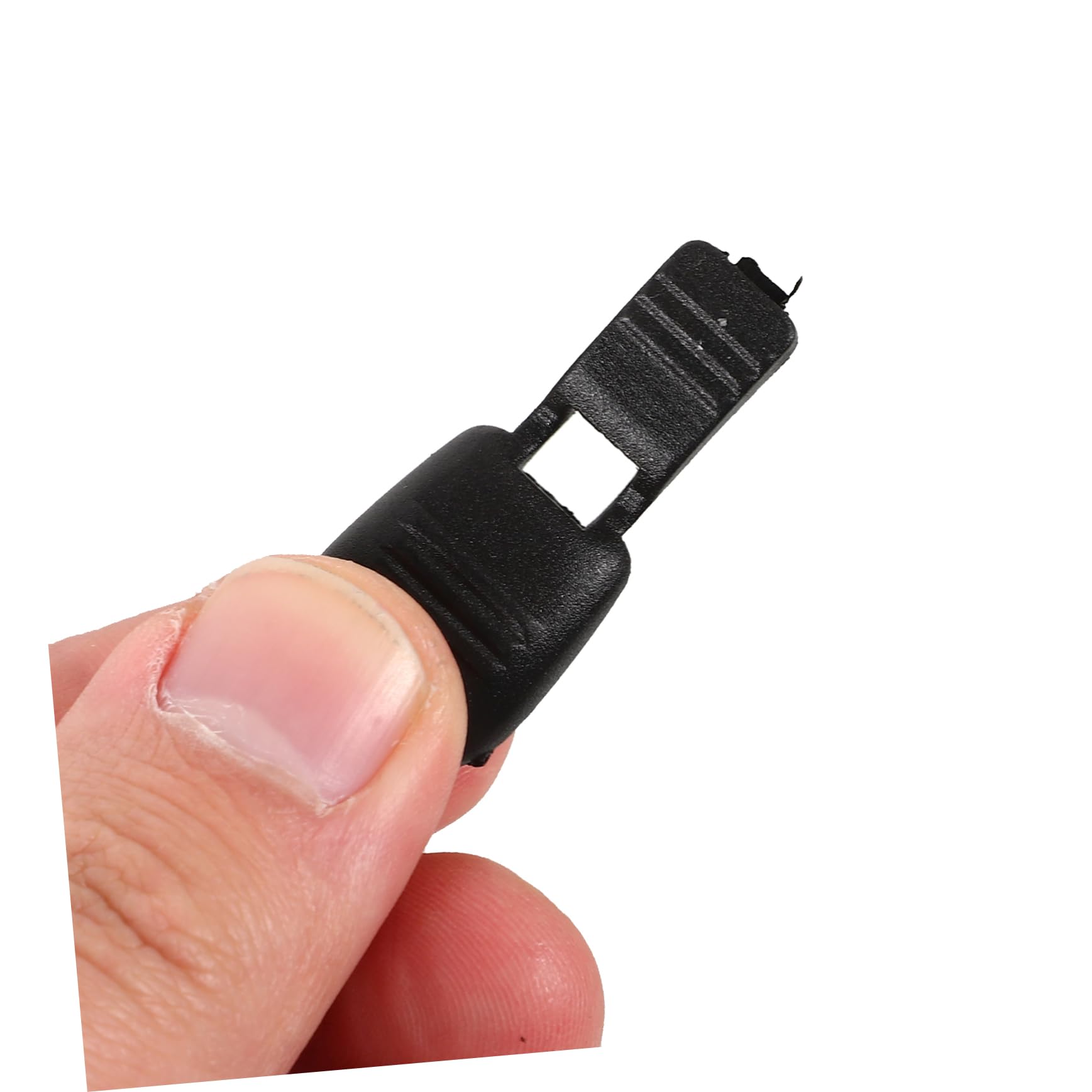 DOITOOL Puntali Lacci 6# Nylon Nero 38mm 100 Pezzi