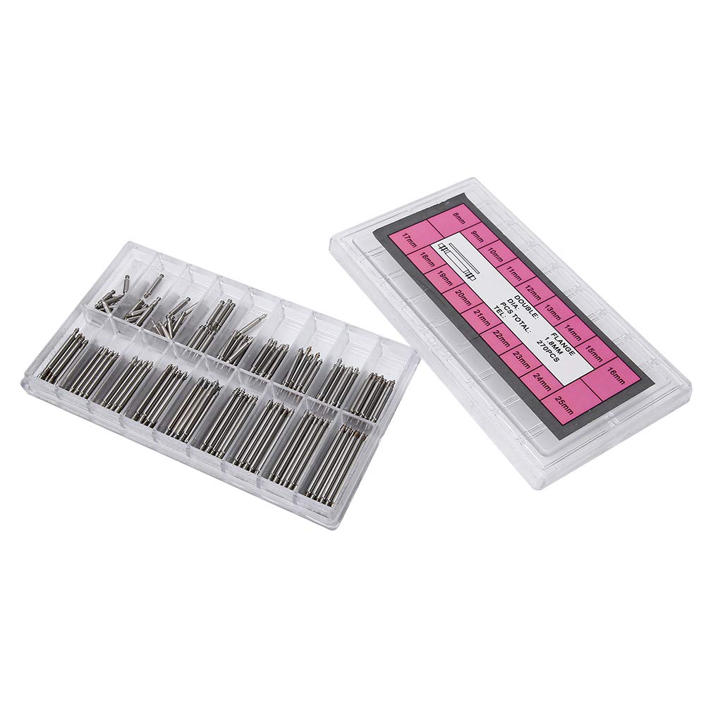 Saluaqui Barre a Molla per Orologi 1,8 Mm Set 270 Pezzi