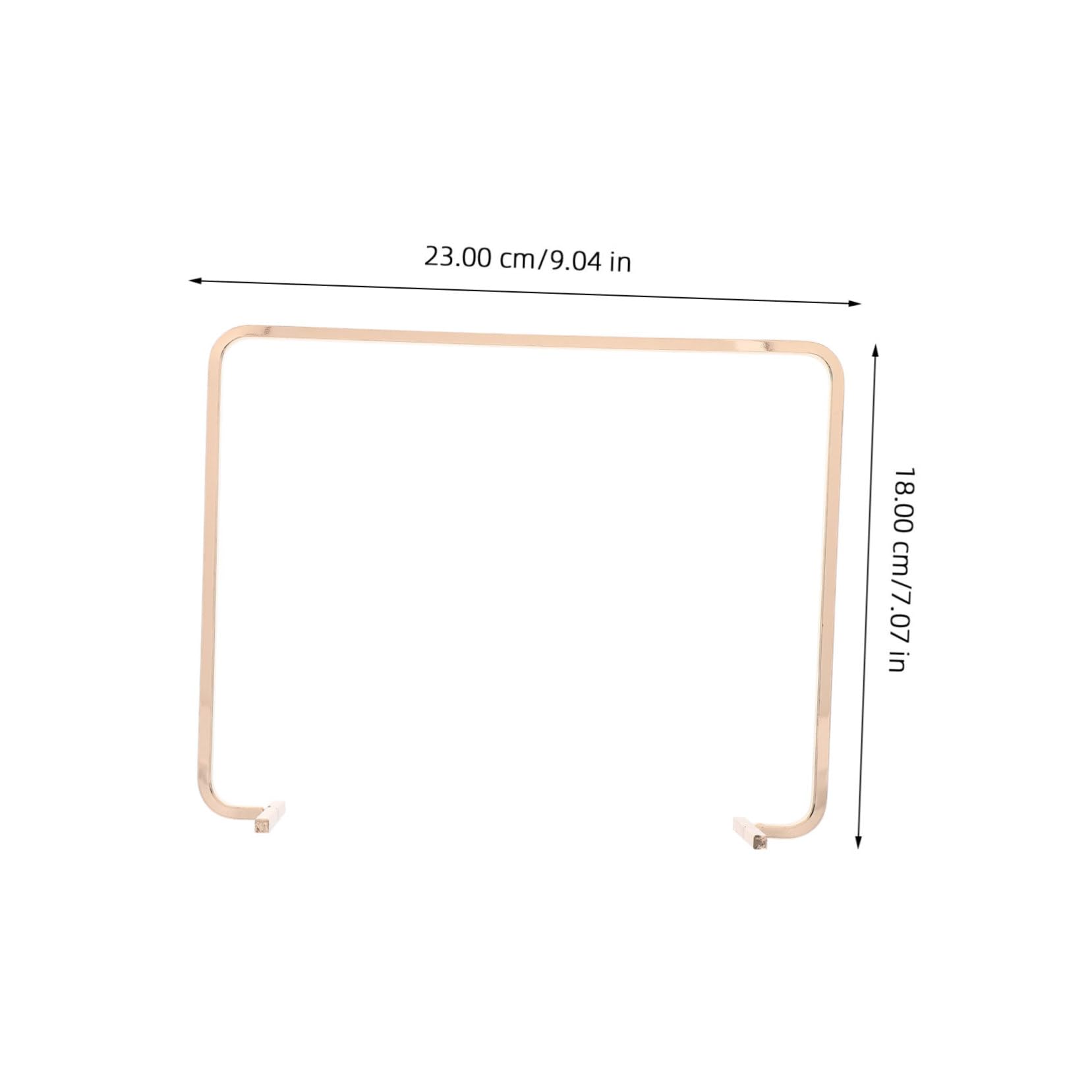 Doitool Supporto Calendario Tavolo oro 23x18 cm