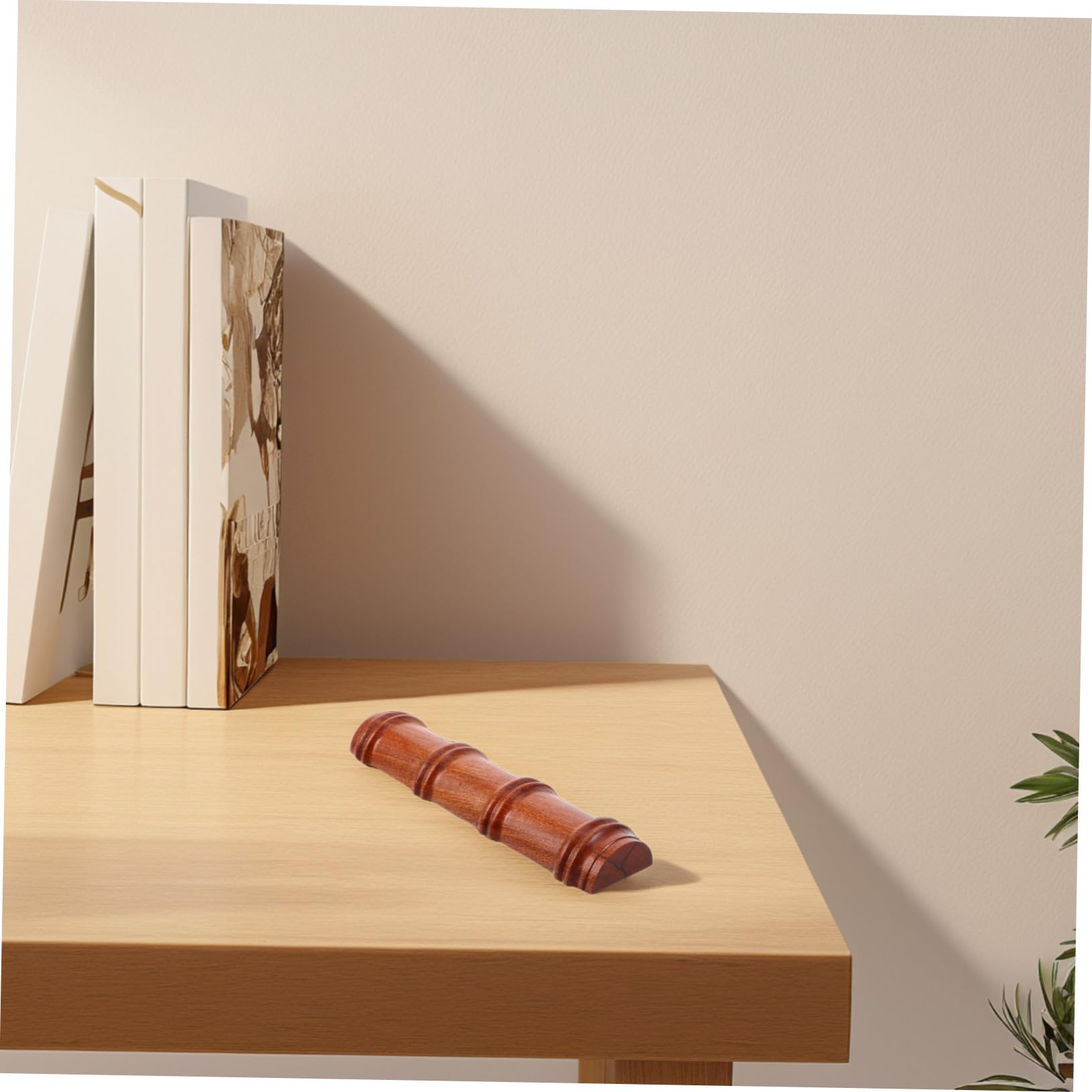 Doitool poggiapennelli legno marrone vintage per calligrafia