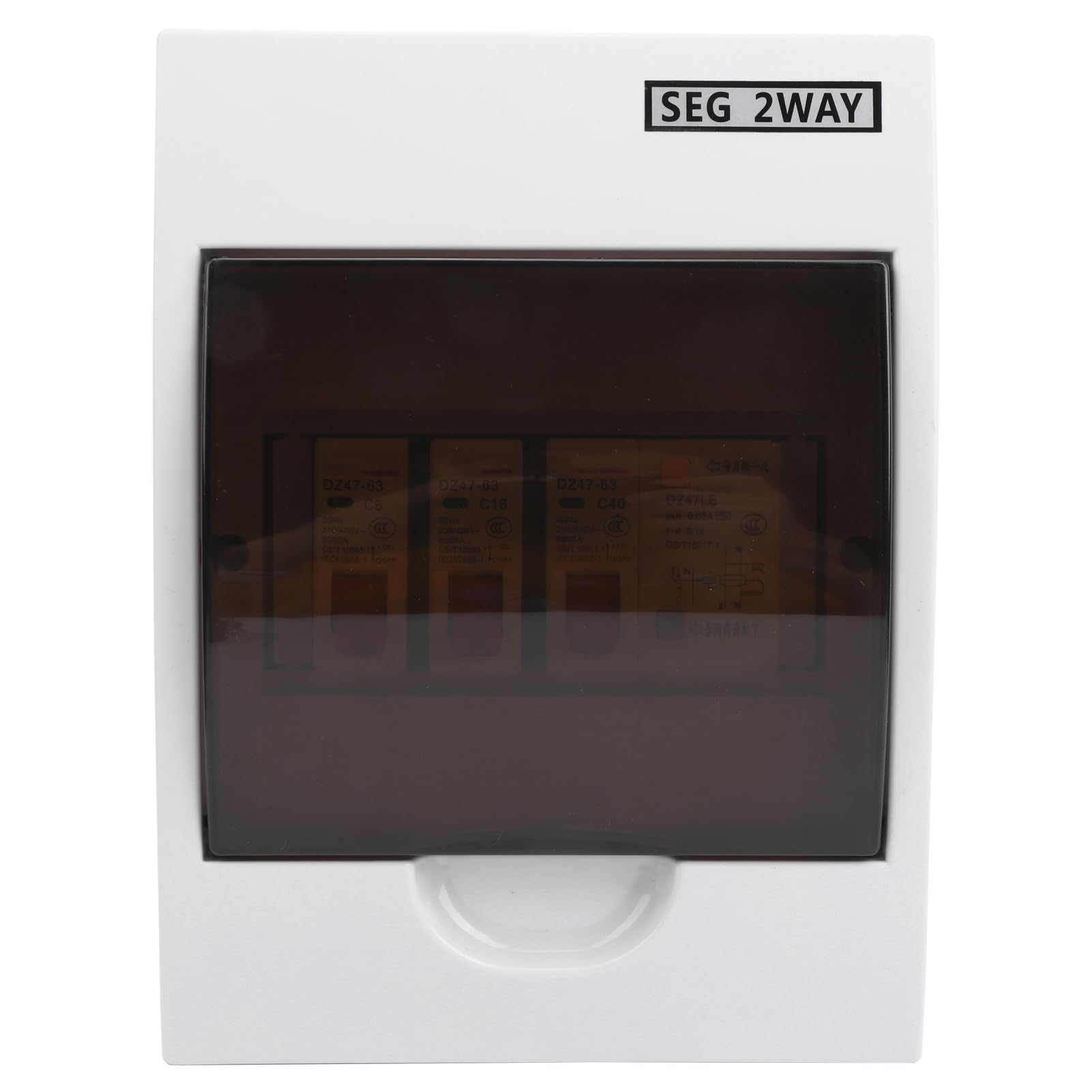 Saluaqui scatola fusibili 2 vie RCD 40A ABS