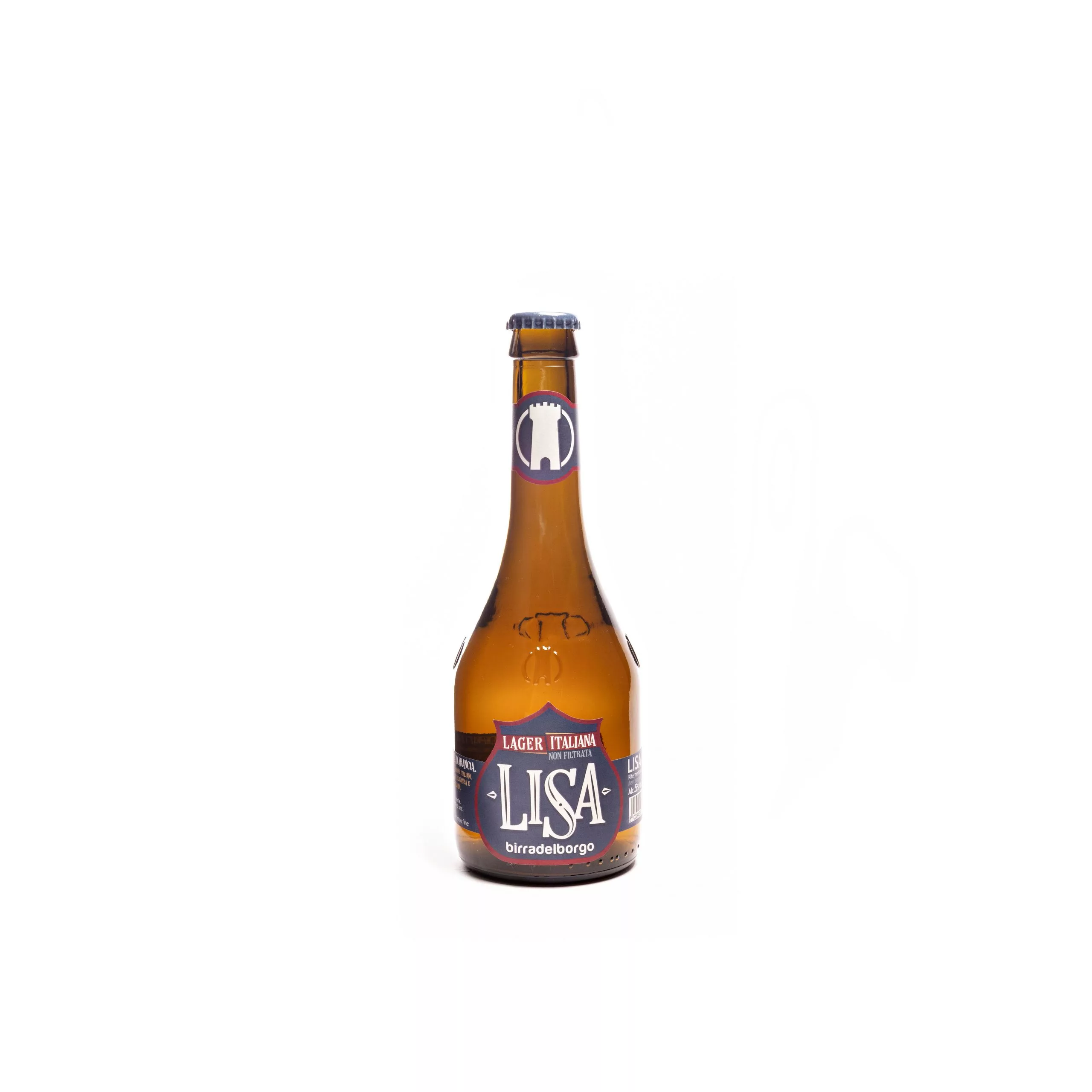 Lisa birra lager italiana 330 ml al Senatore Cappelli