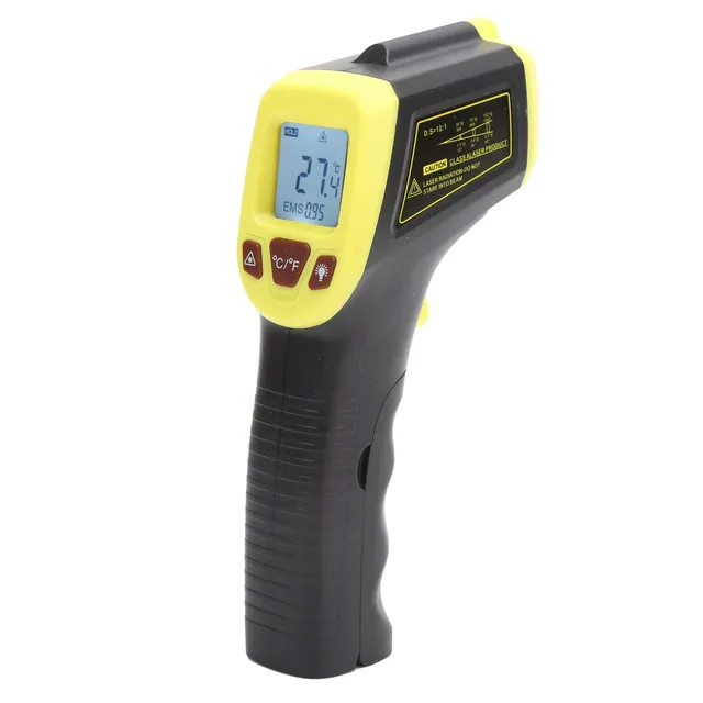 Saluaqui GM320S Termometro a Infrarossi Giallo LCD