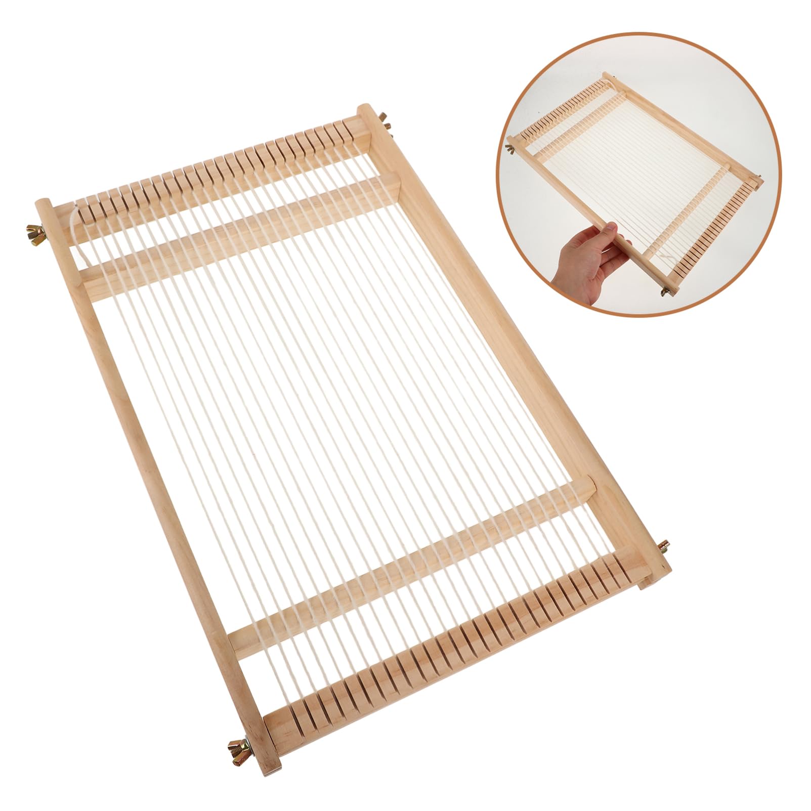 DOITOOL Telaio Tessitura Legno Arazzi e Borse 42x36 cm