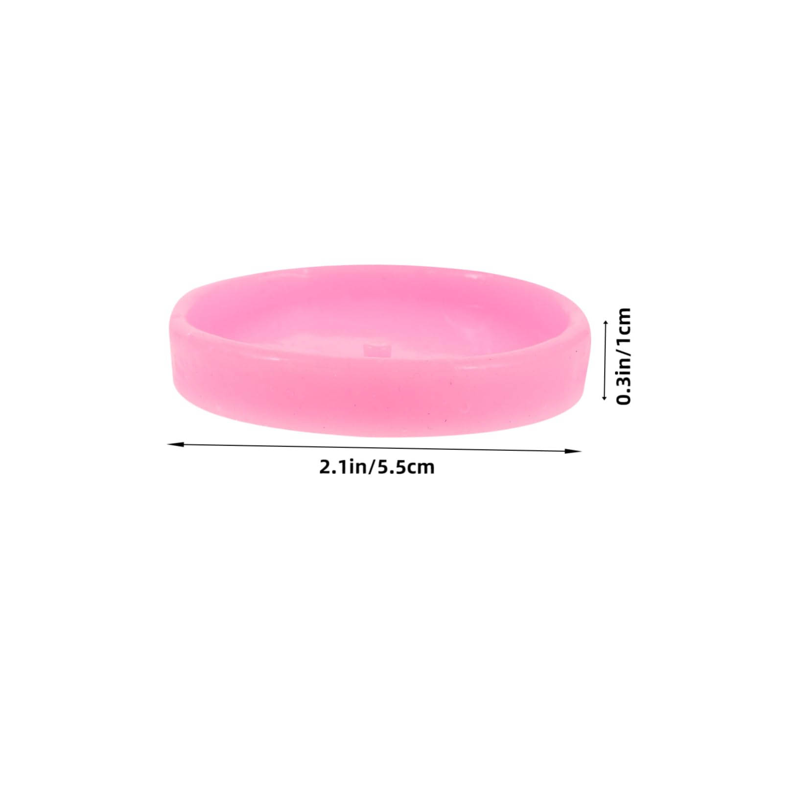 DOITOOL Stampi Silicone Portachiavi Resina 10 Pezzi Rosa Flessibili
