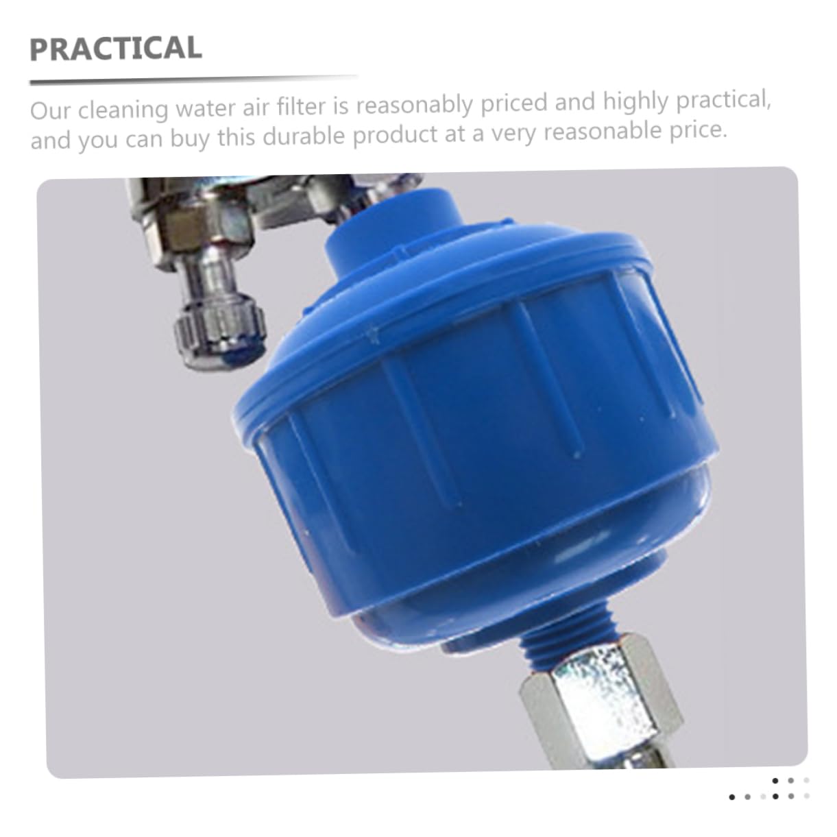 DOITOOL Filtro Mini Pistola a Spruzzo Blu Usa e Getta