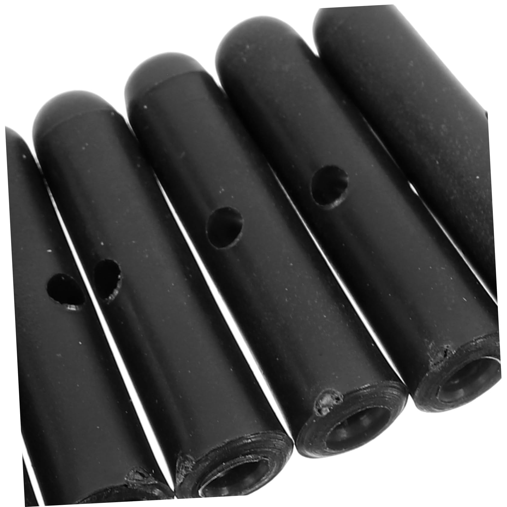 Doitool Perline Coda Ombrello 10 Pezzi Nere 2,5 cm Ricambio