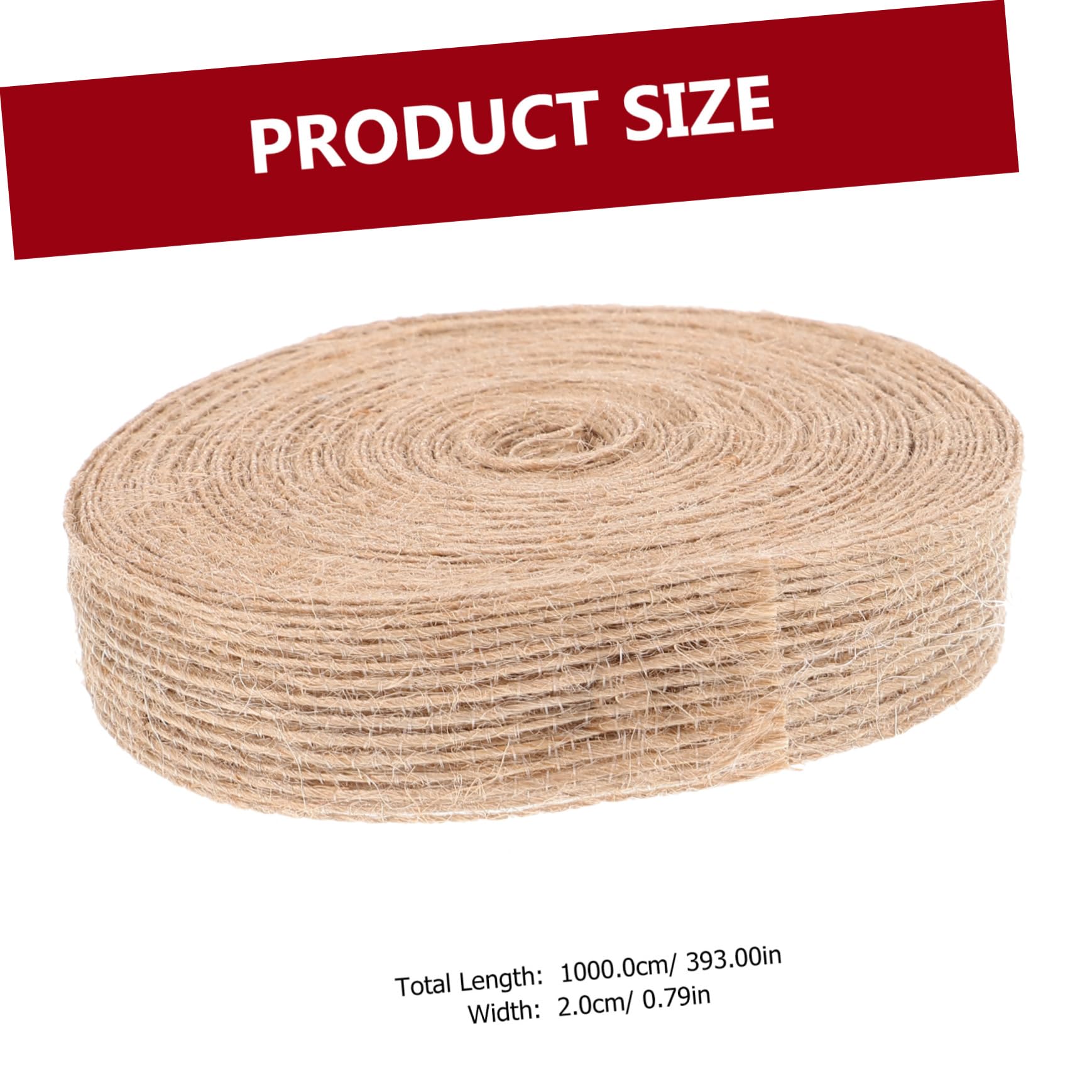 Doitool Nastro Iuta beige 10 m x 2 cm 1 rotolo