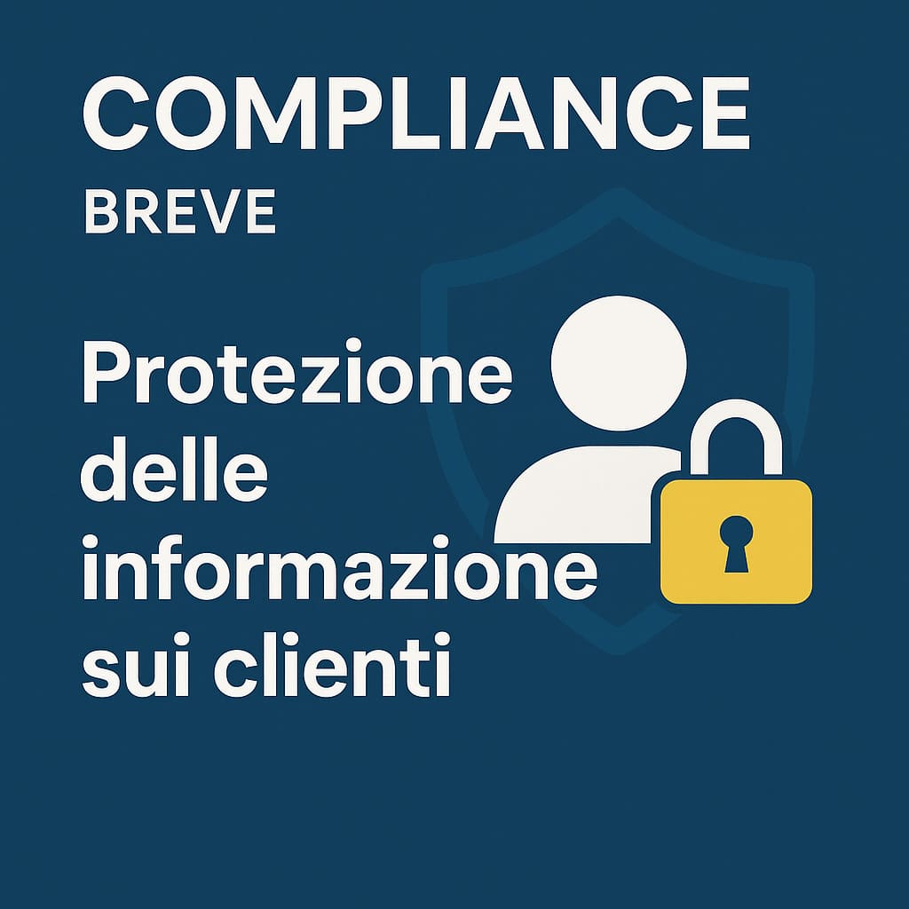 Adifer Compliance breve corso protezione dati clienti