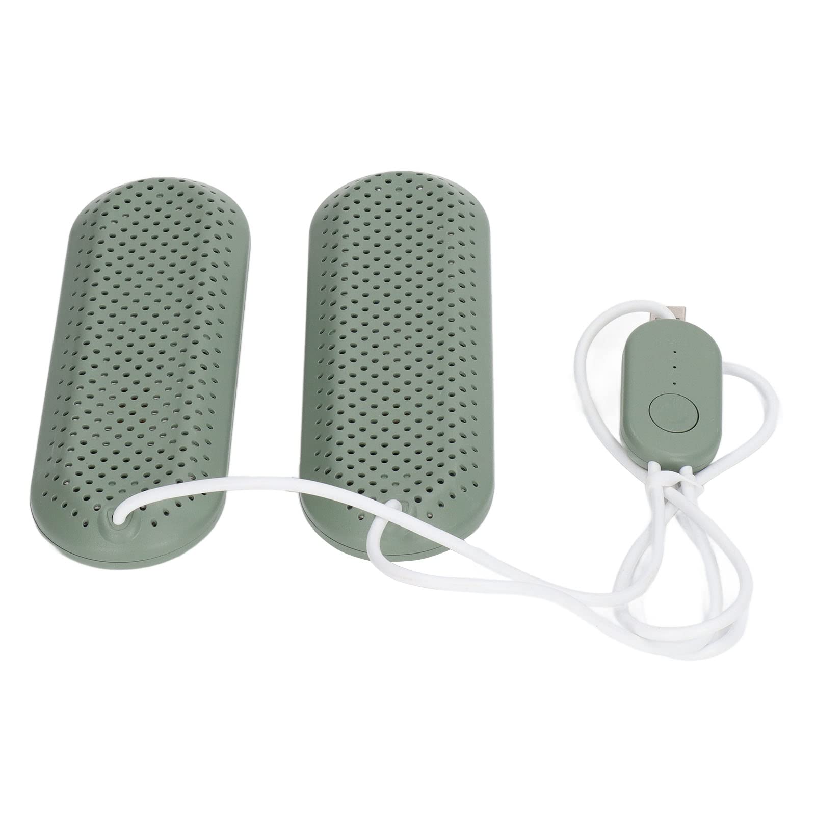 Saluaqui Asciugascarpe USB Deodorante Verde 50-55°C Programmata
