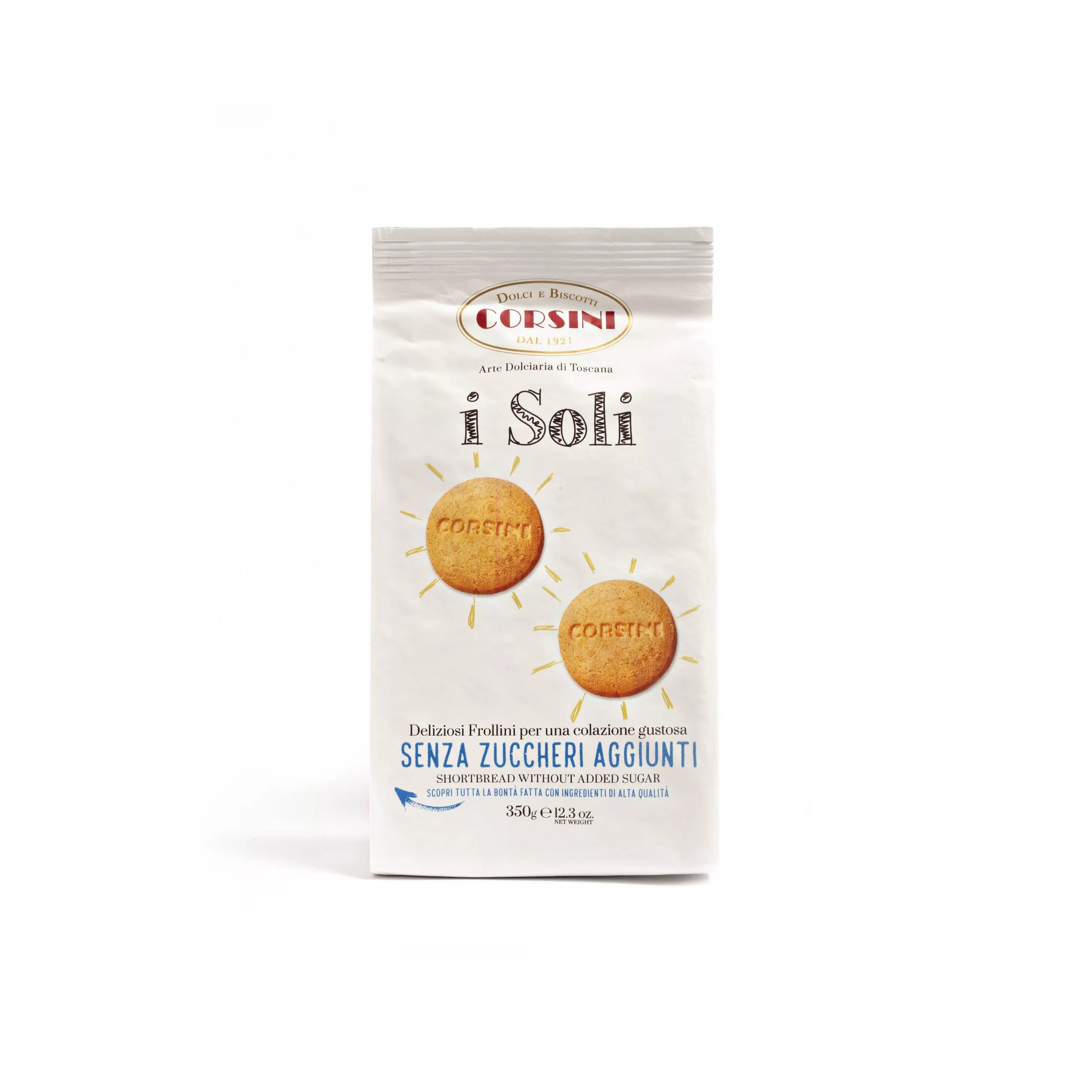 I Soli Frollini Senza Zuccheri Aggiunti 350 gr Colazione