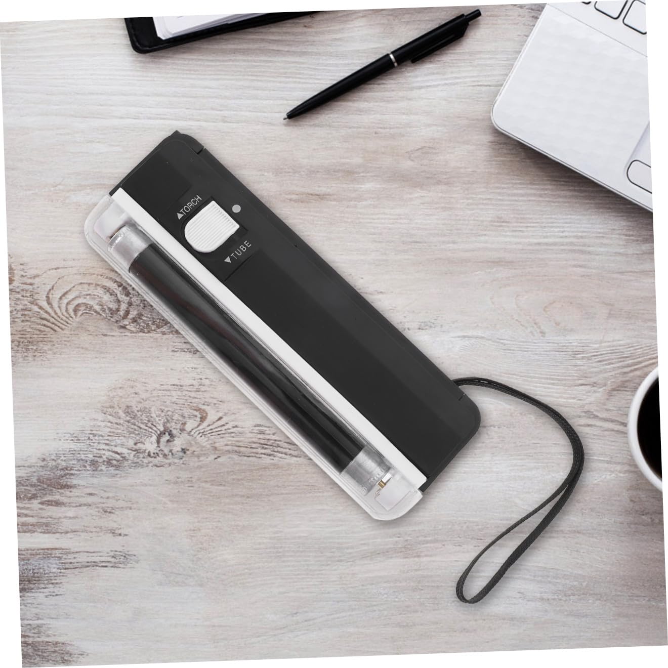 DOITOOL rilevatore banconote false euro portatile 4W nero