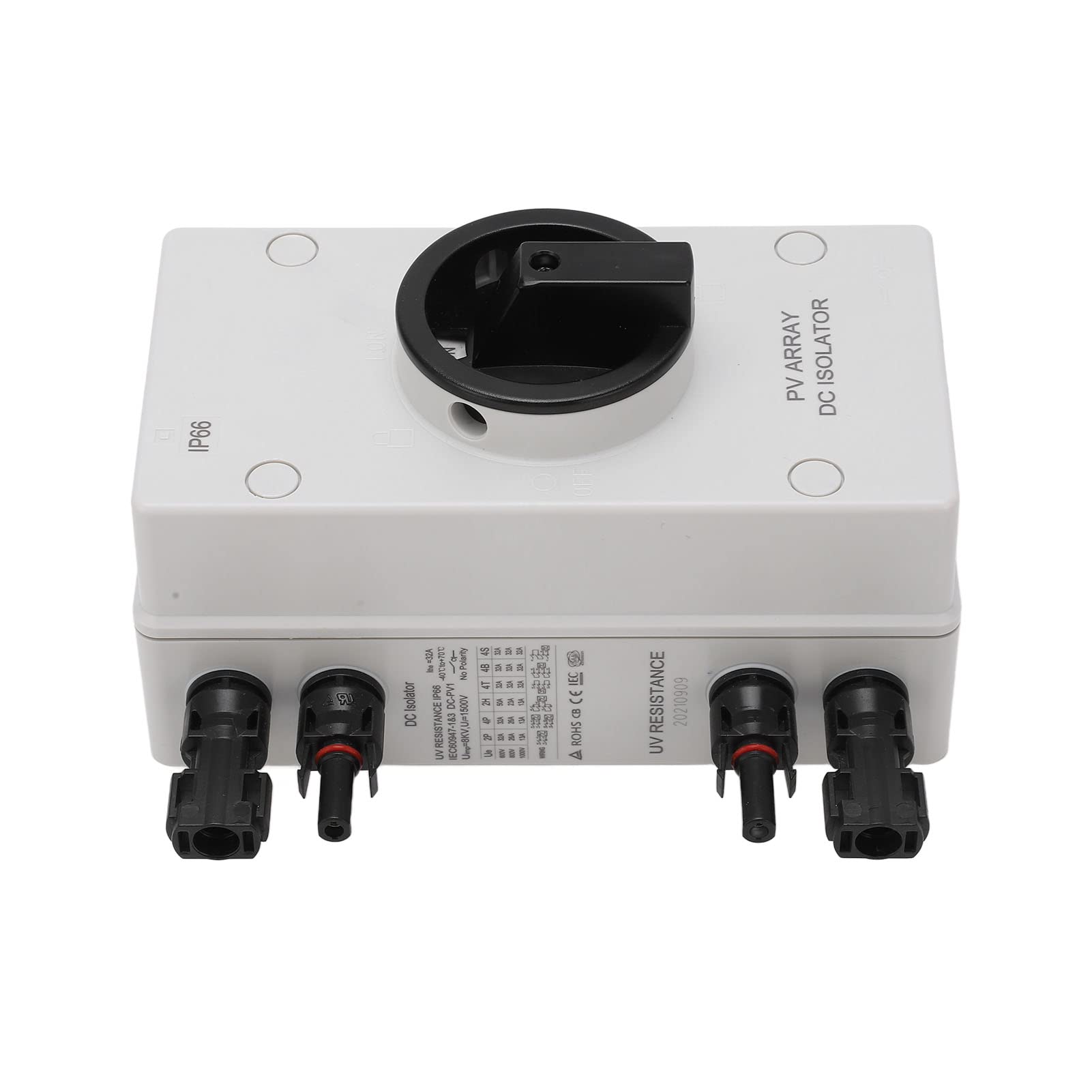 Saluaqui Sezionatore Solare 1000V 32A Isolatore IP66 Fotovoltaico