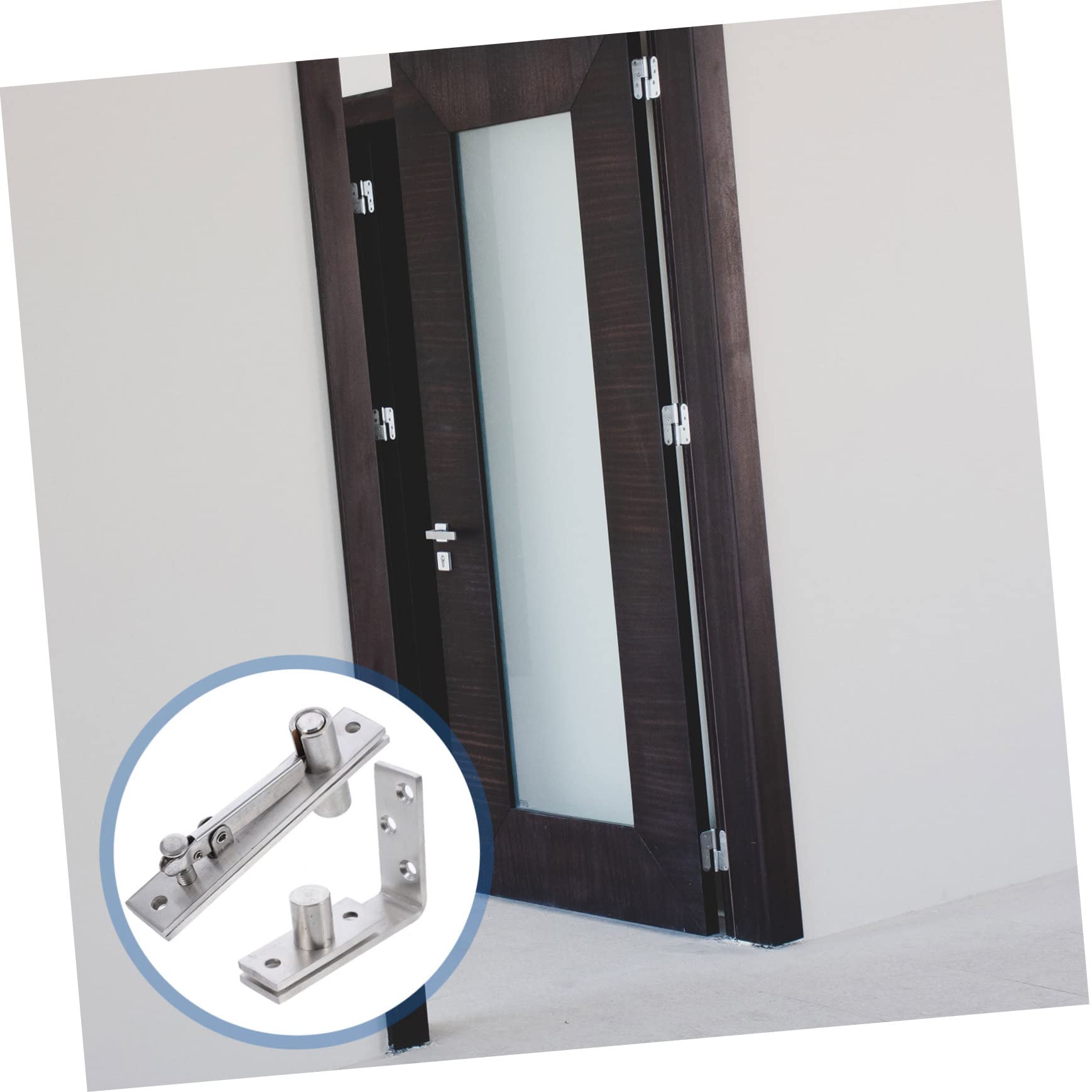 DOITOOL Cerniera Pivotante Acciaio Inox per Porte Legno