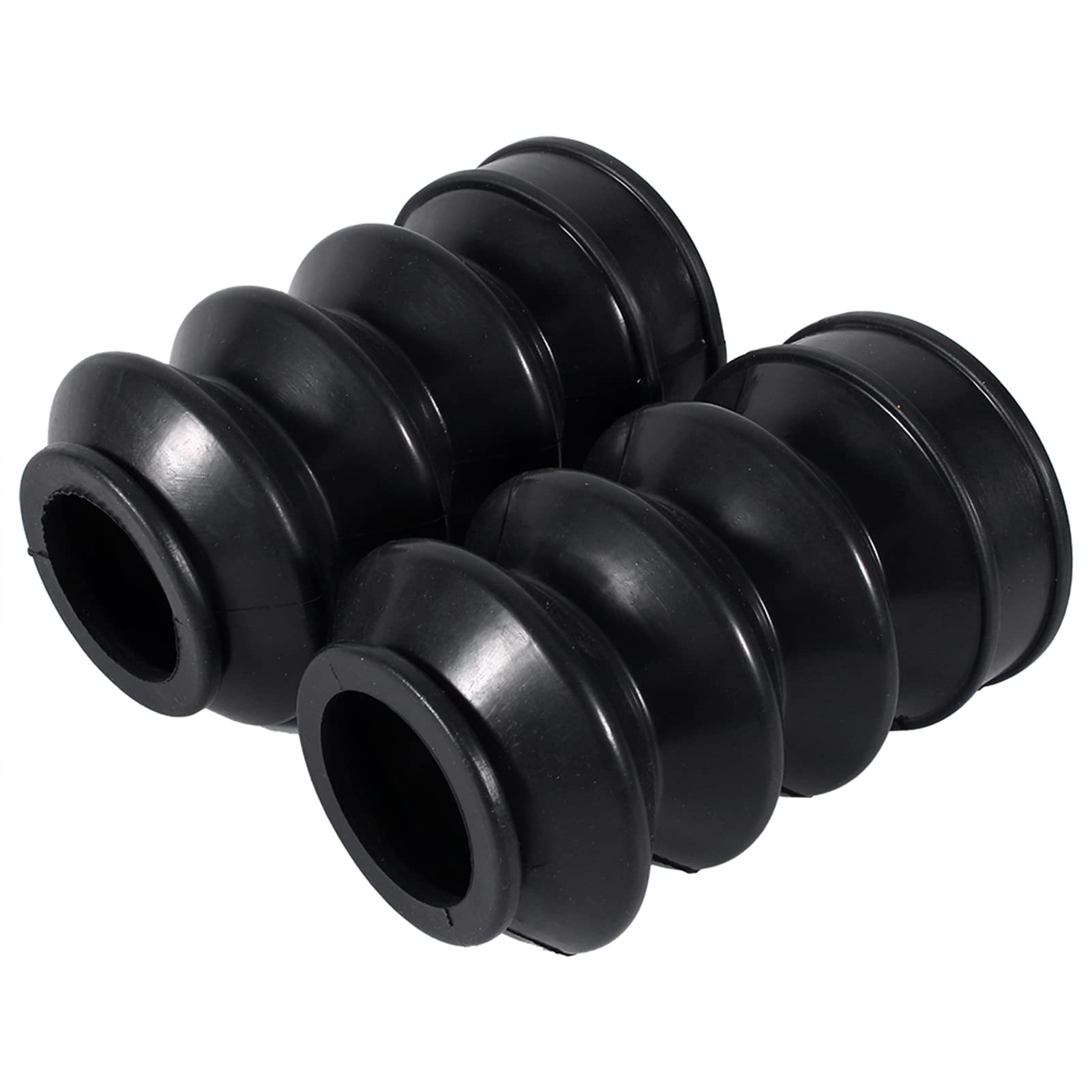 Saluaqui Soffietti Forcella 39mm Gomma Neri 2 pz XL883