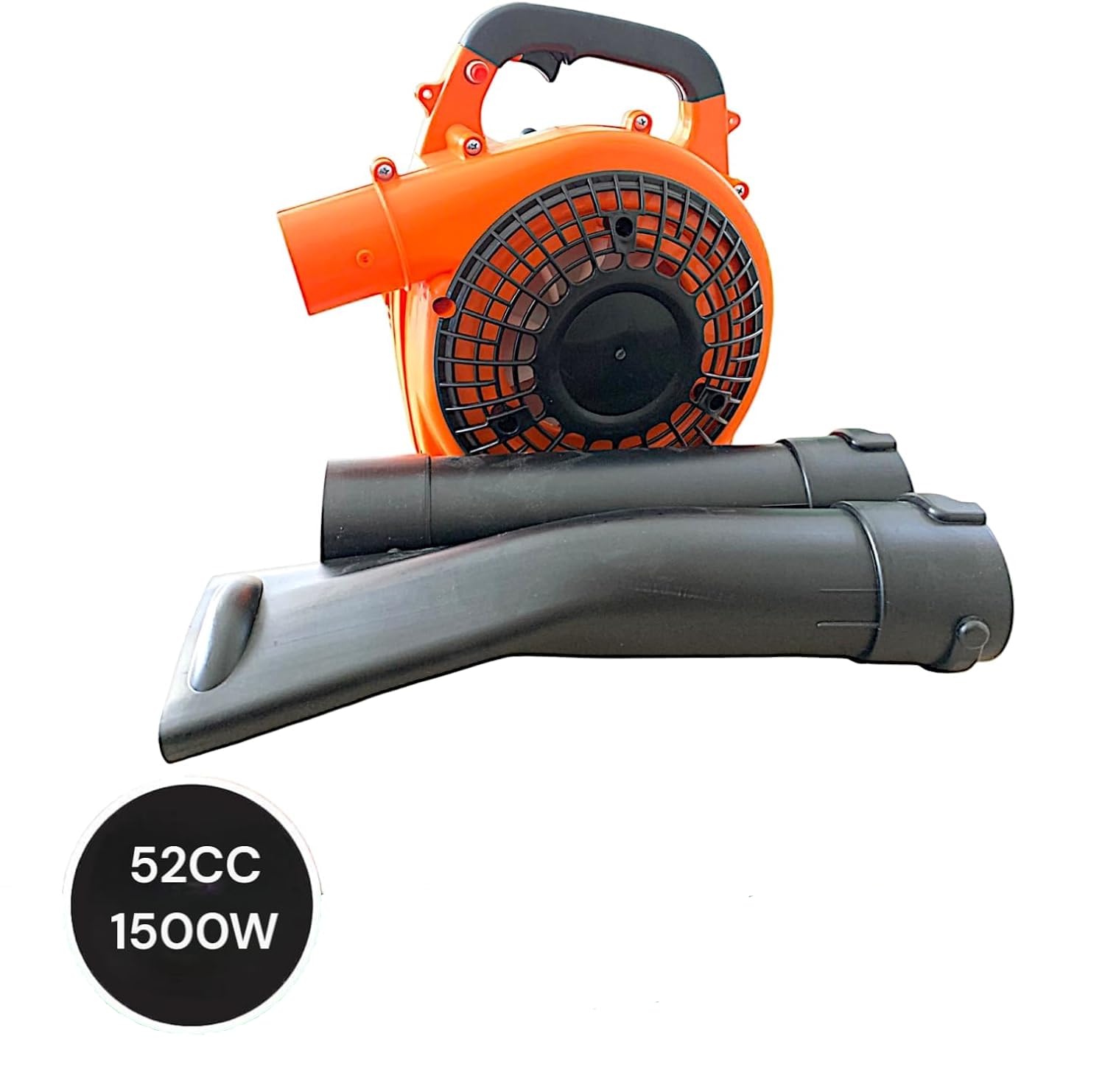 GrecoShop Soffiatore a Scoppio 52CC 1500W per Foglie