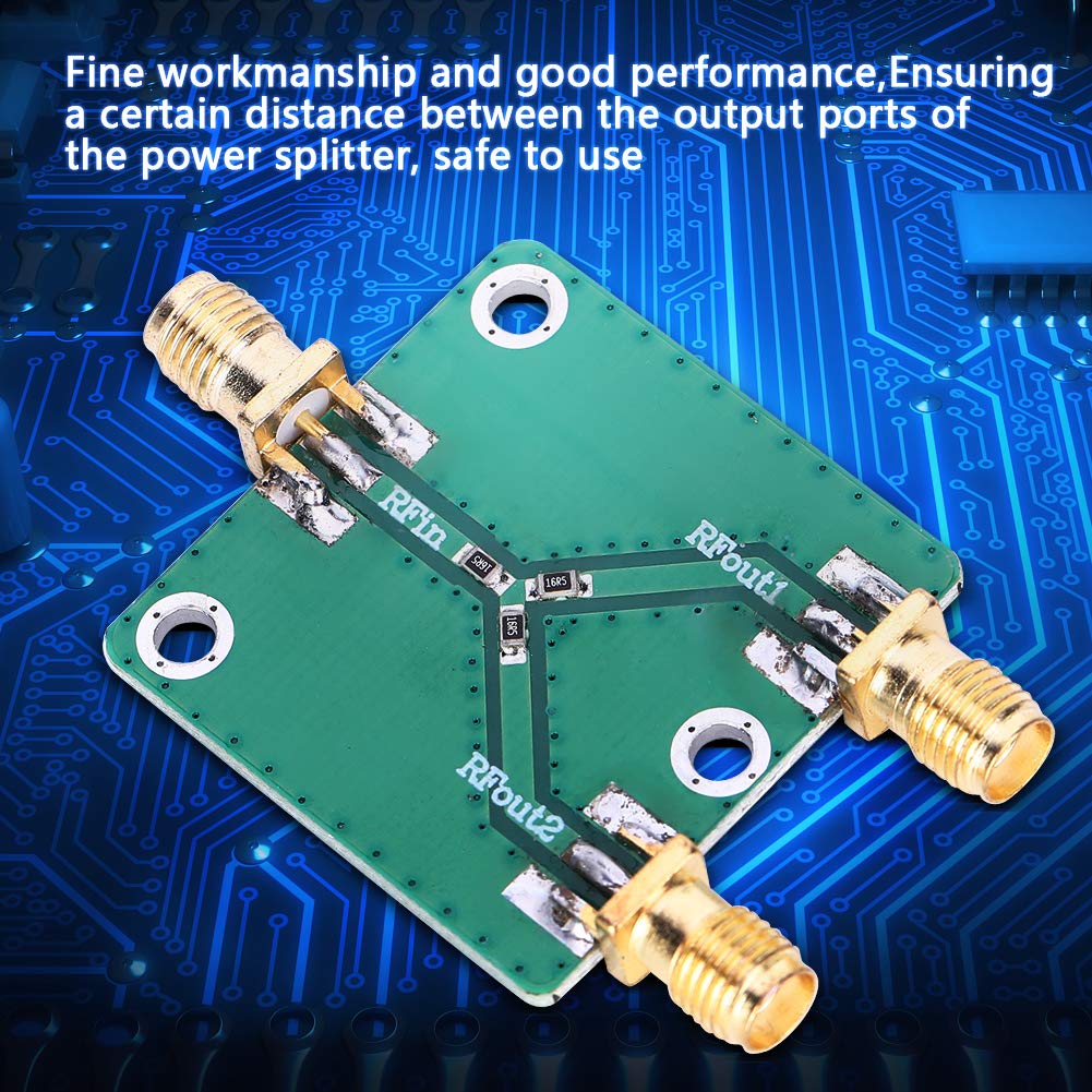 Saluaqui splitter RF DC-5G 1 a 2 vie divisore 0,5 W