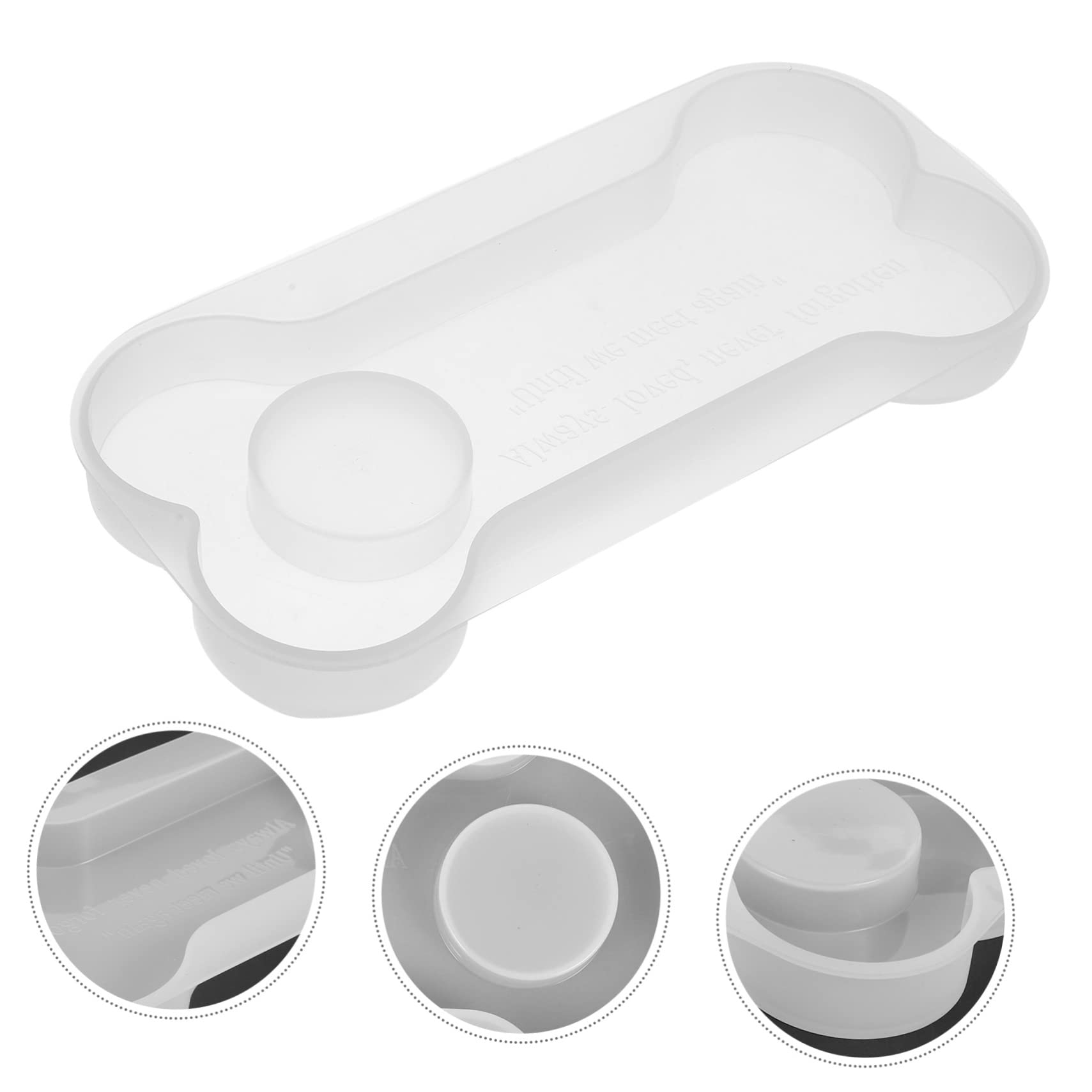 DOITOOL Stampo Silicone a Osso Lapide Animali 1 pz Viola