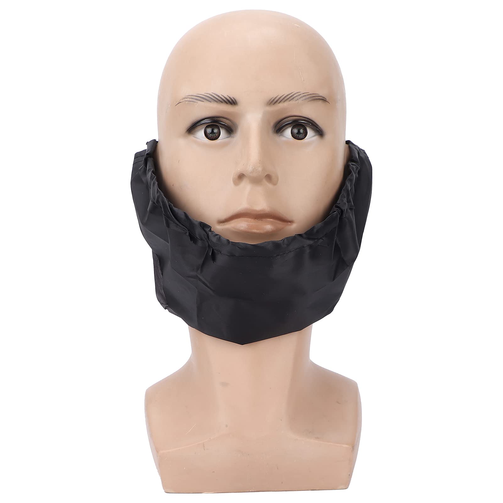 Saluaqui Copribarba Uomo Poliestere Grembiule Facciale Nero