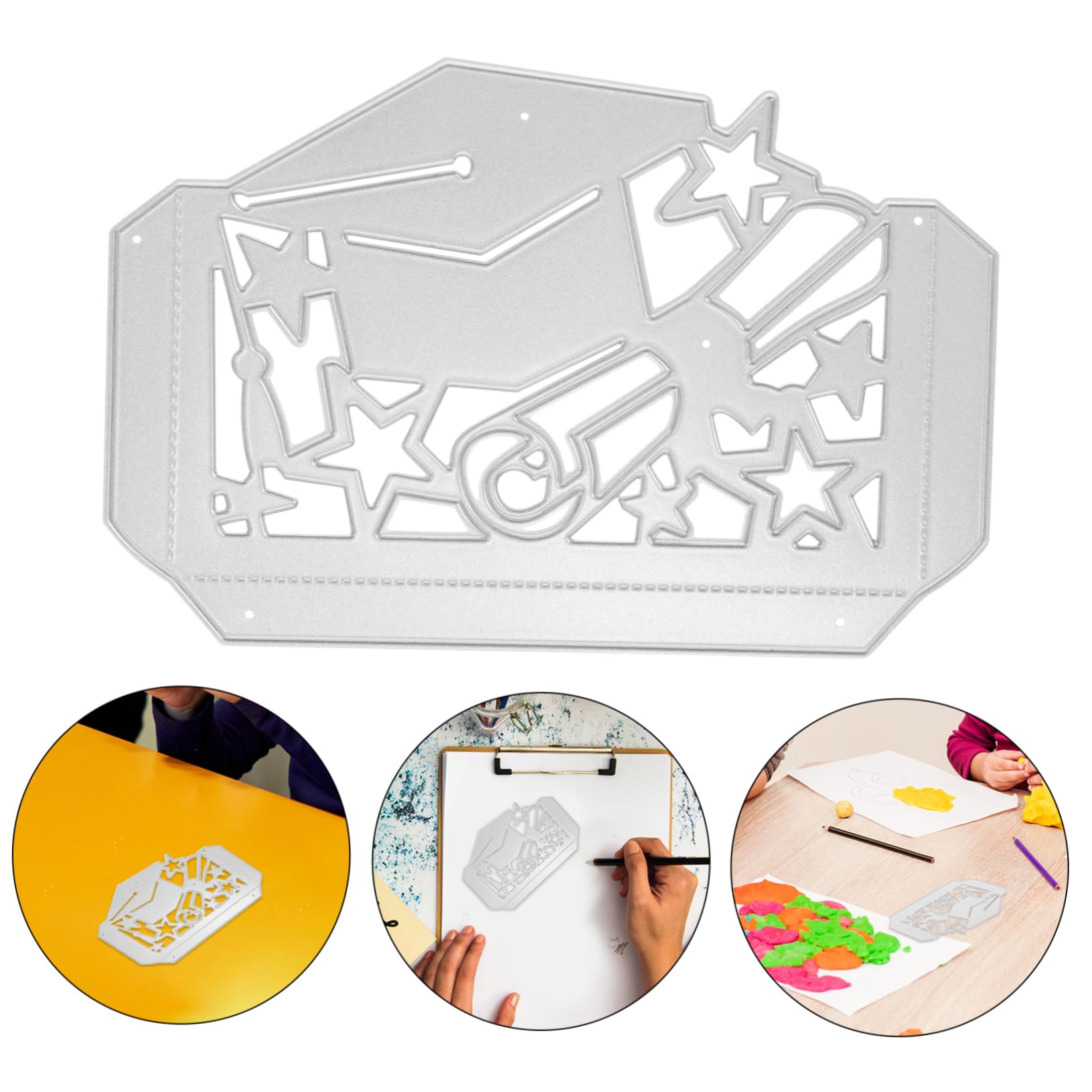 DOITOOL fustella laurea scrapbooking acciaio 12x8 cm