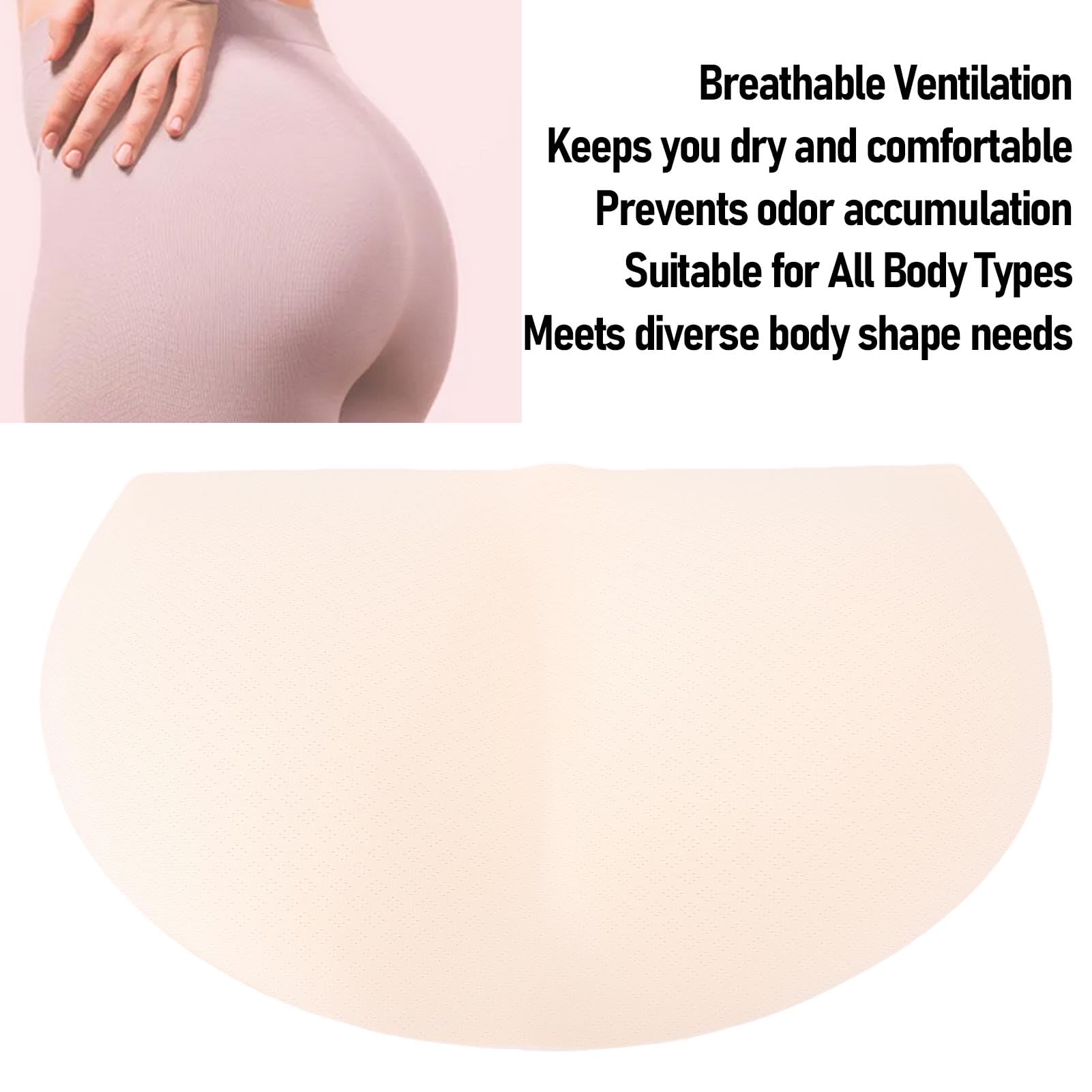 Saluaqui Inserti Glutei in Spugna Donna M 2 Pezzi