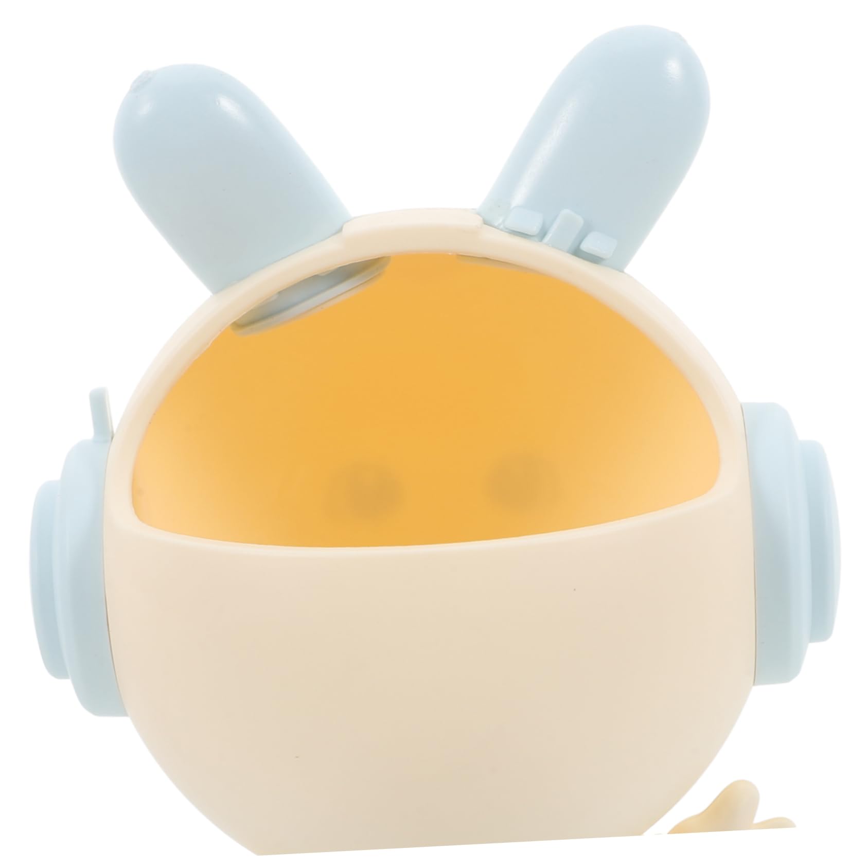 DOITOOL Portapenne Girevole Coniglio Blu Plastica 19 cm
