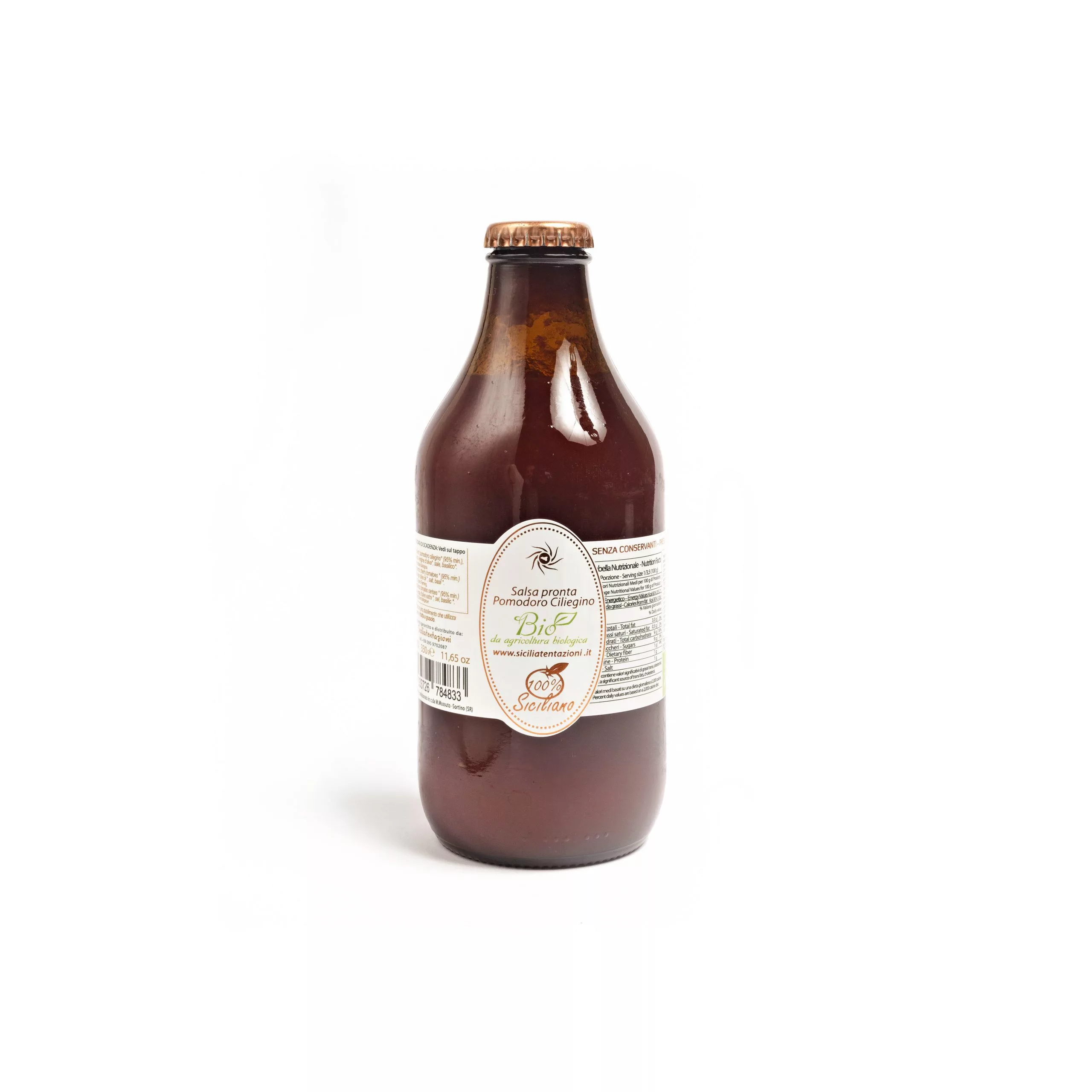 Siciliatentazioni salsa ciliegino bio 330 ml