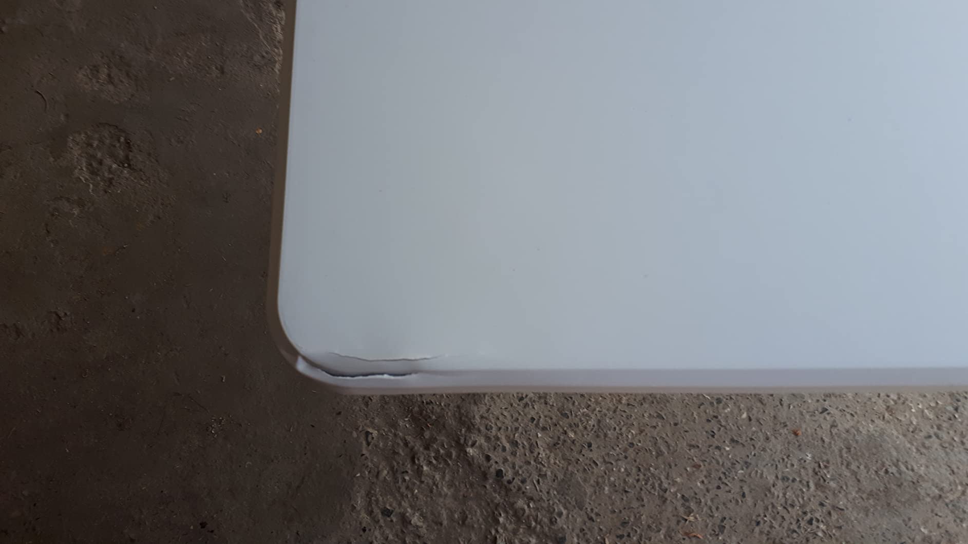 GrecoShop 5477 tavolo pieghevole a valigetta HDPE 180 cm