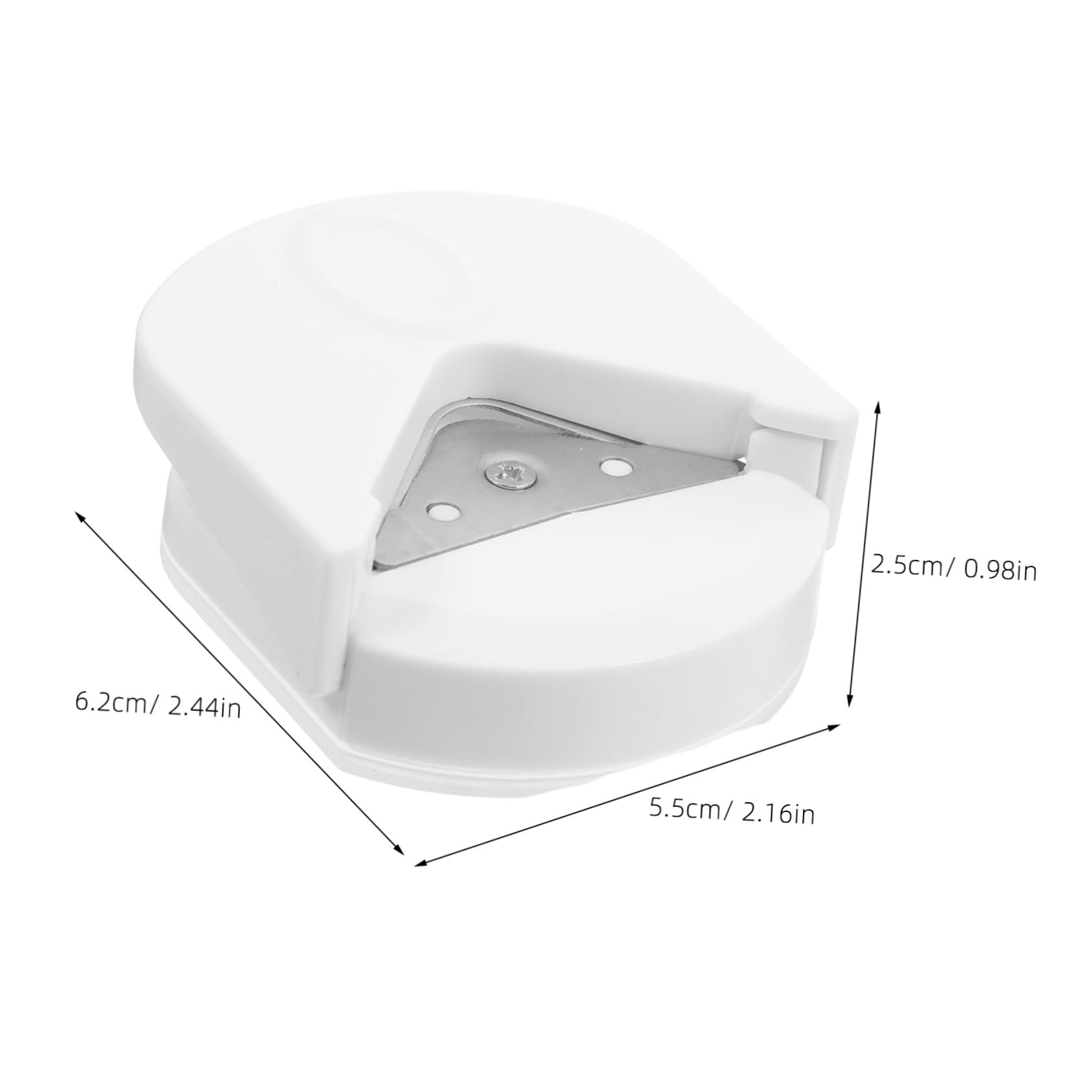 Doitool Perforatore Angoli R4 bianco per foto e carta