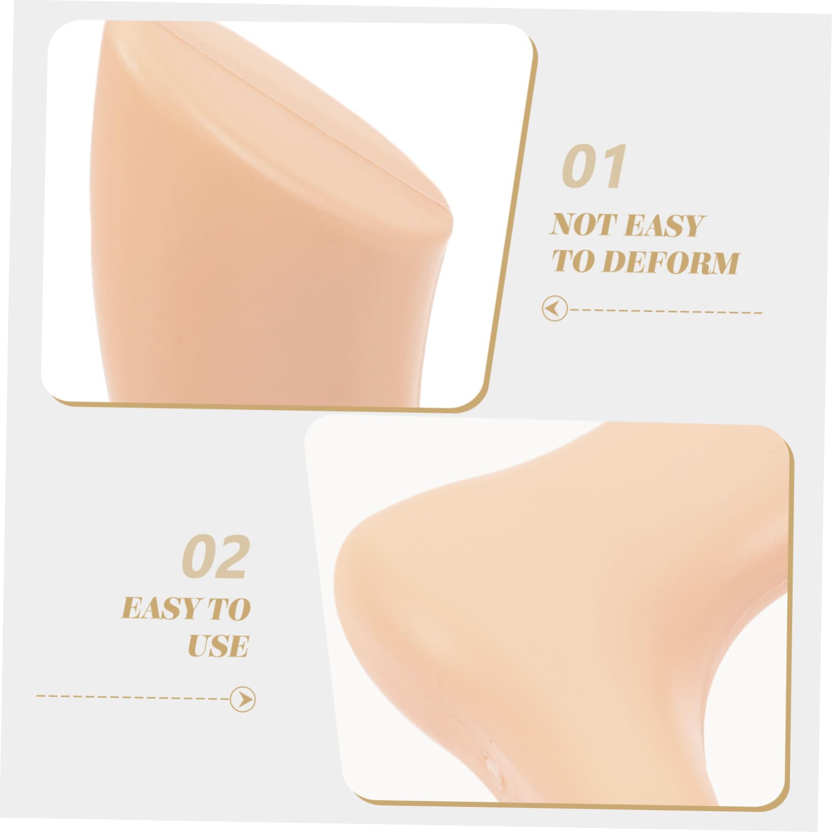 DOITOOL Piedi Manichino Espositore Calzini Plastica 4 Pezzi 11 cm